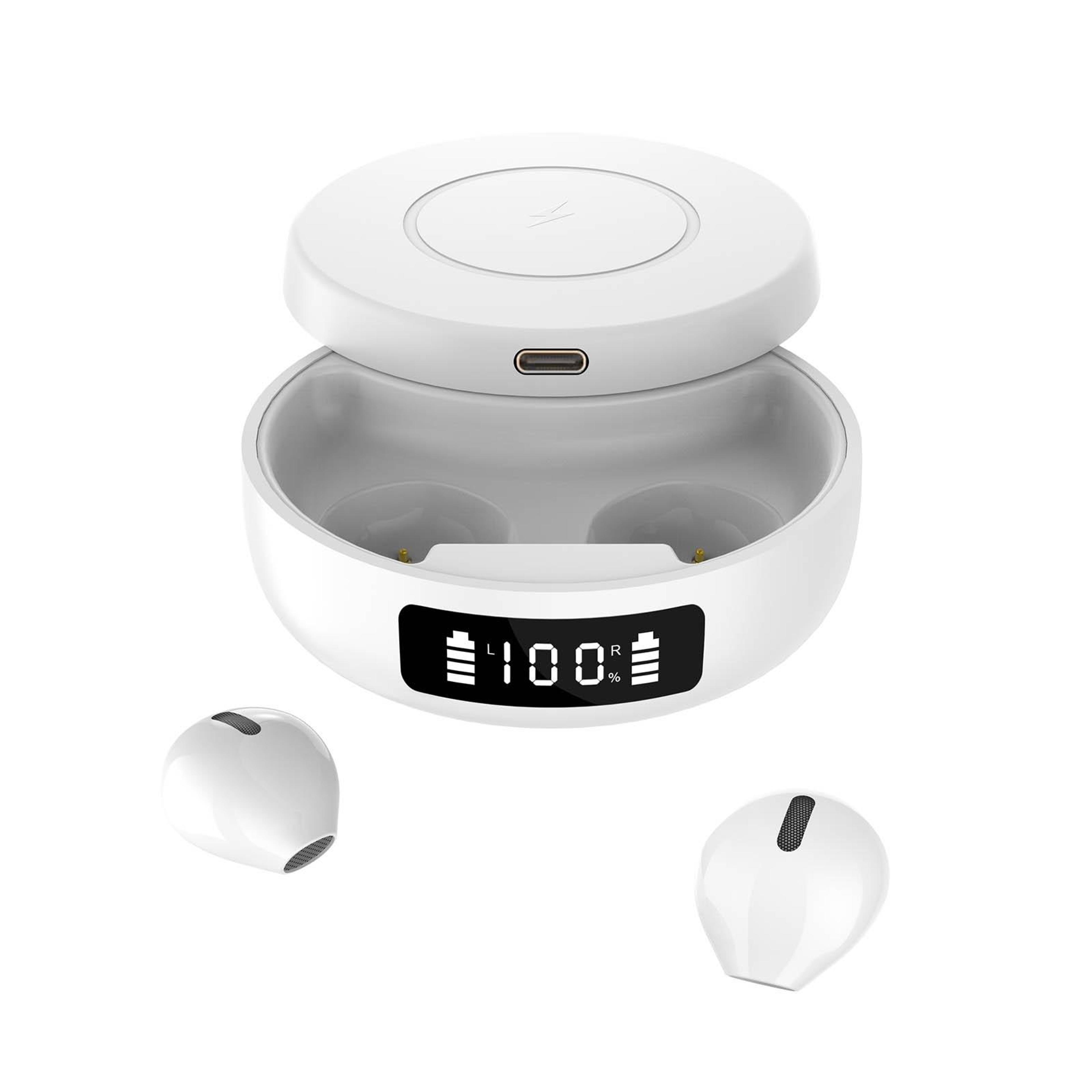x6ws wireless bluetooth earbuds with digital display tws earbuds and wireless charging