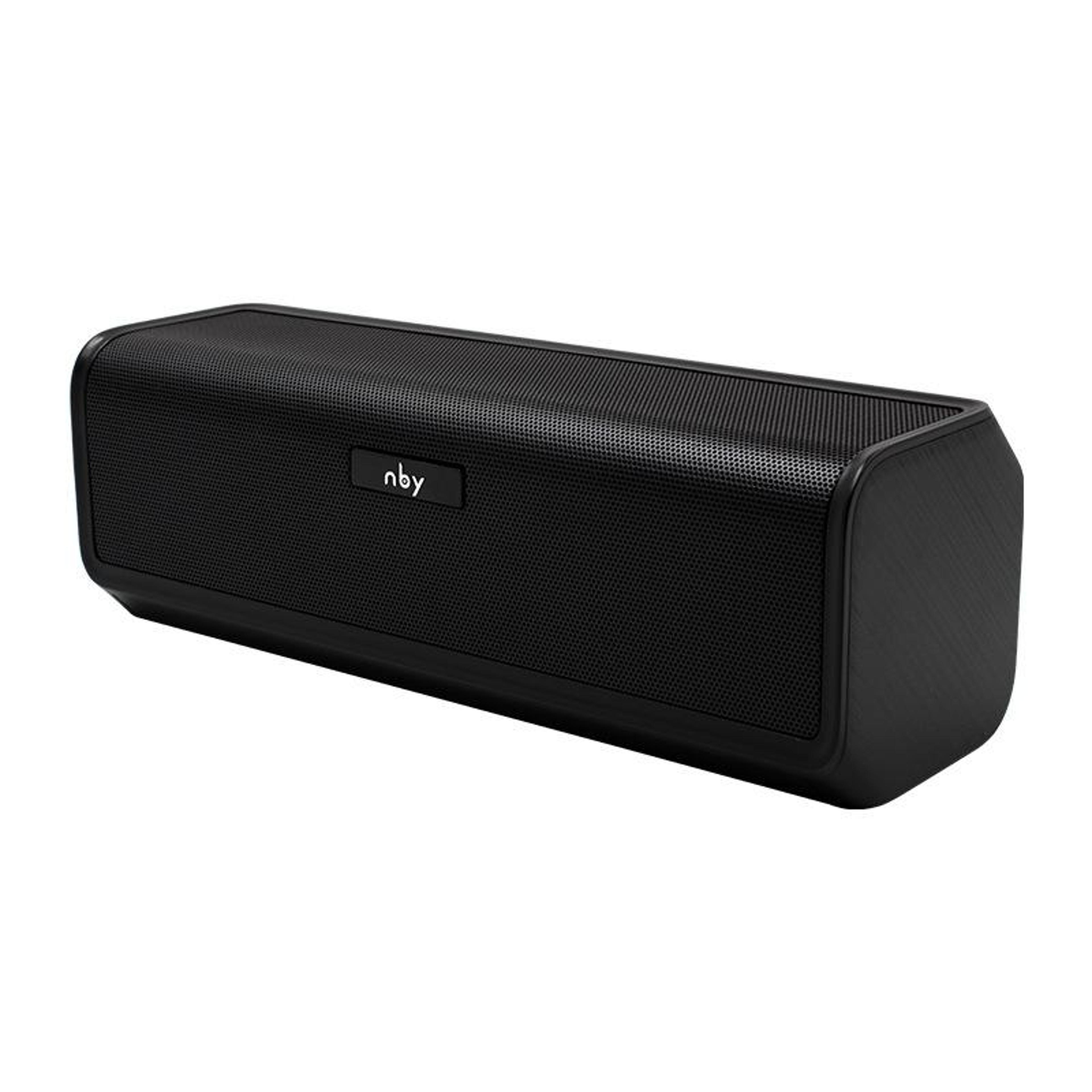nby 6690 tws couplet fm multifunctional desktop plug-in card bluetooth speakerblack