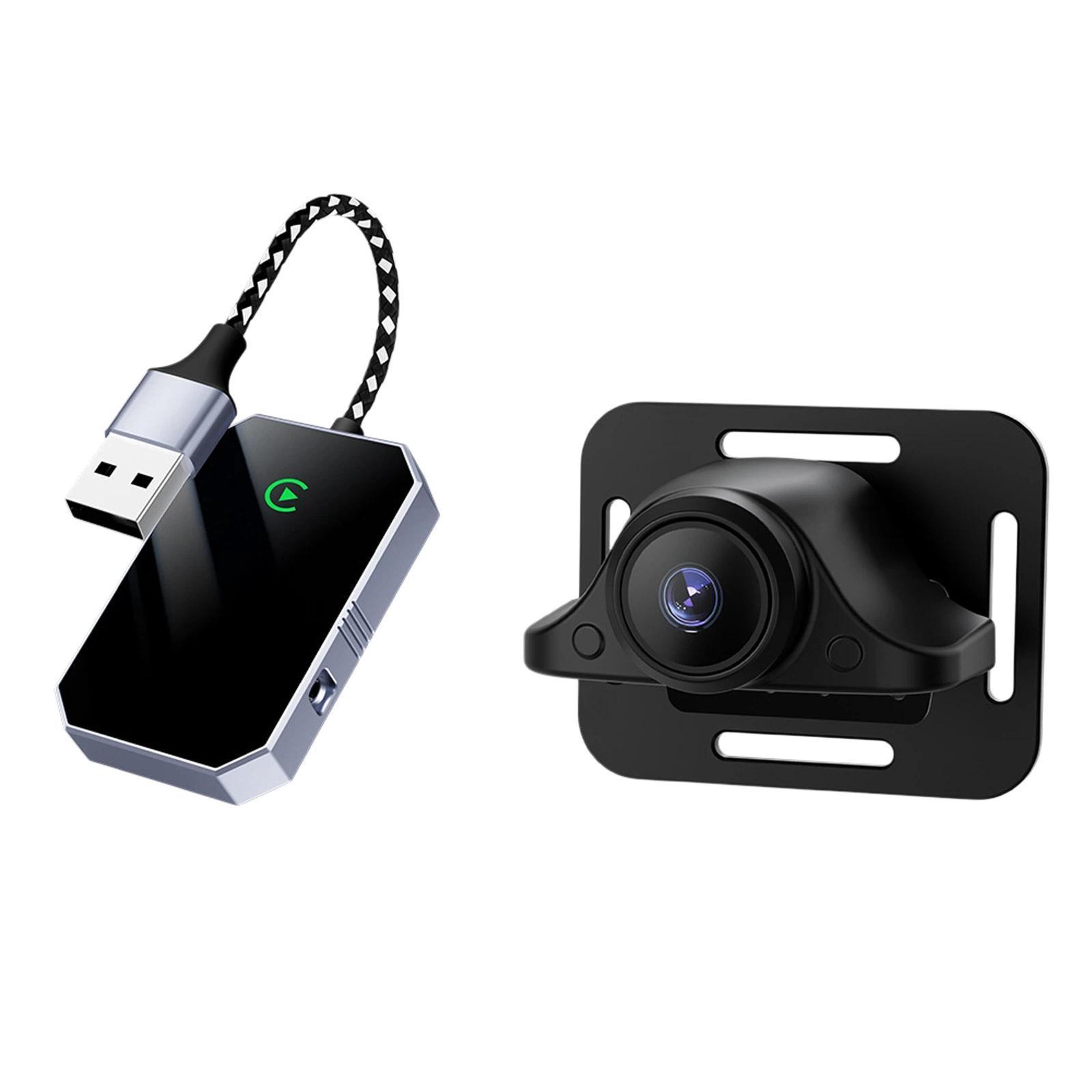 lc969d car baby monitor with wireless carplay adapter hd night vision camera