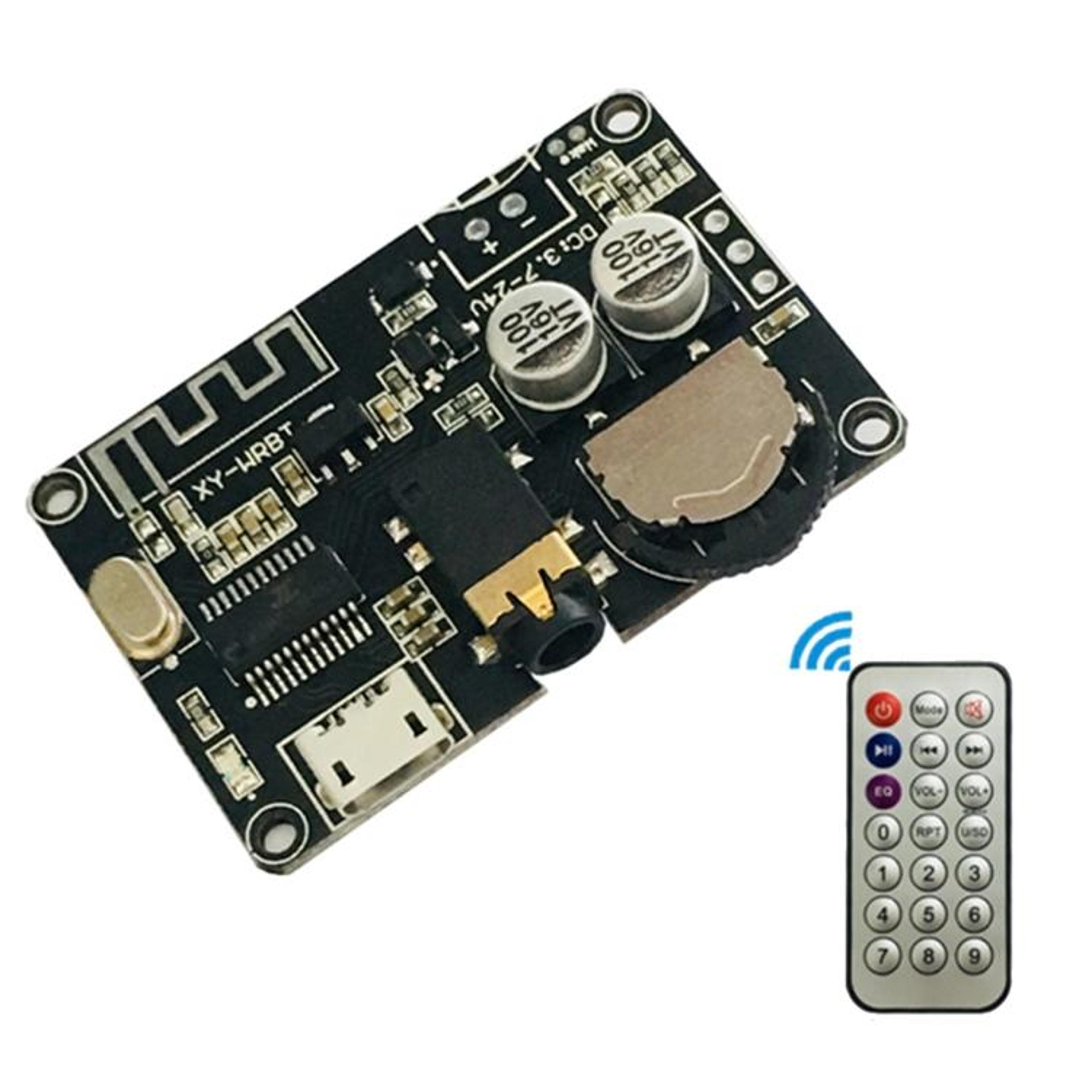 xy-wrbt bluetooth 5.0 receiver board stereo speaker amplifier module audio decoder
