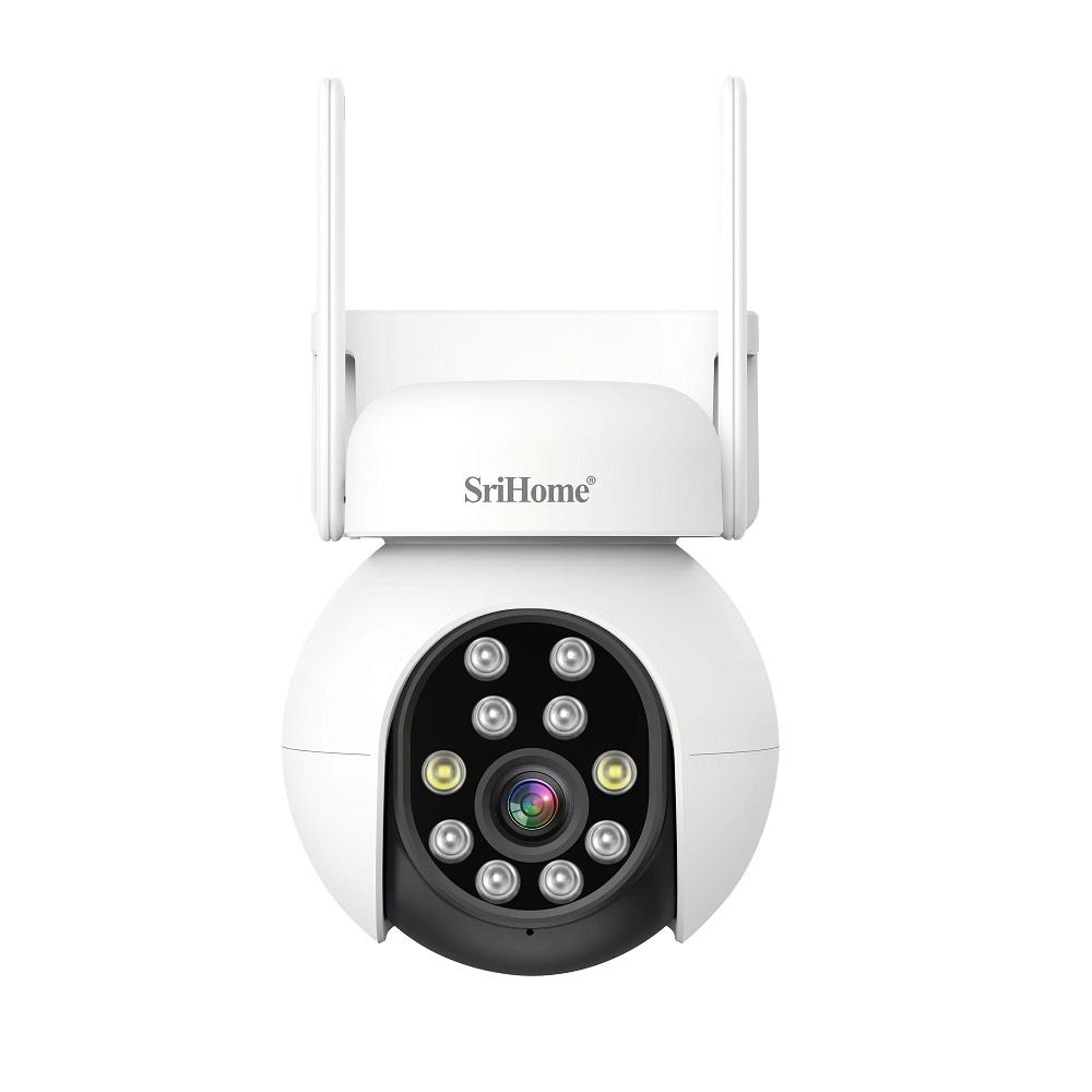 srihome sh052 5mp wifi security camera outdoor ptz ai auto tracking color night vision
