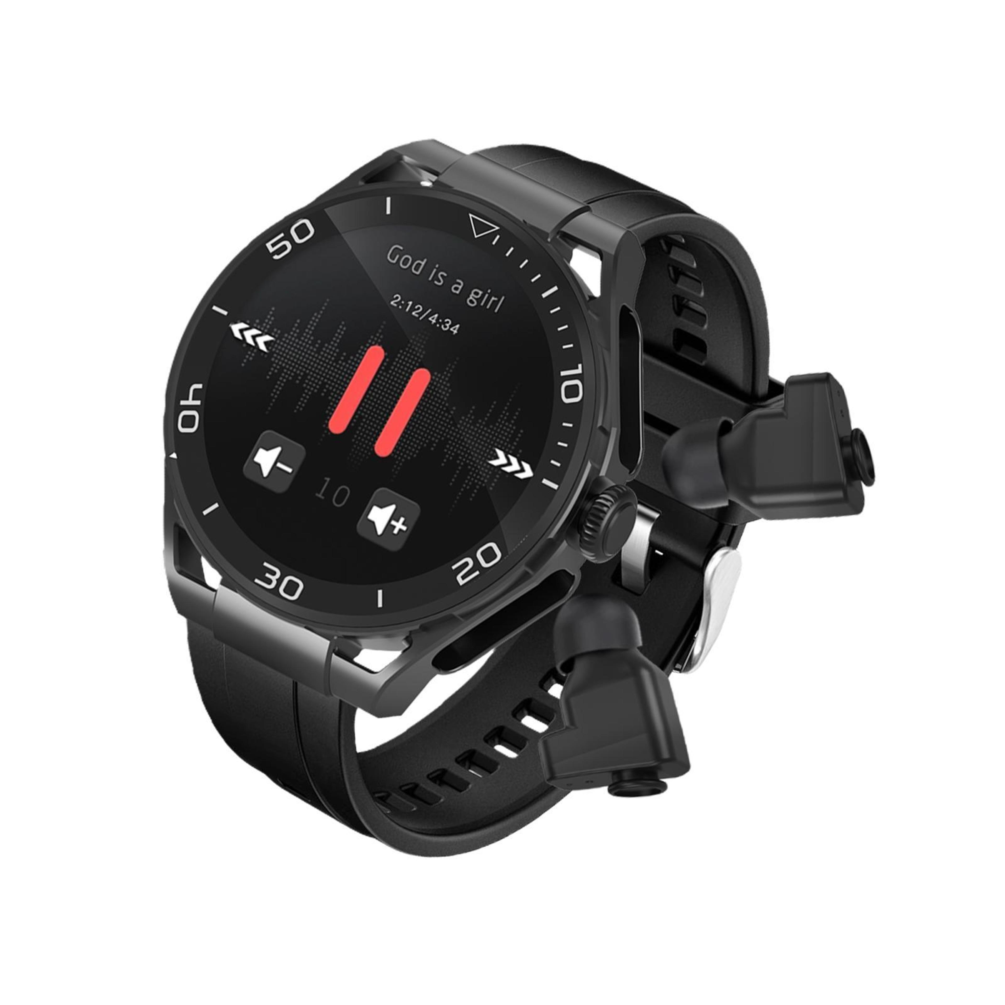 q11 bluetooth smartwatch with built in earbuds bluetooth calling fitness tracker 32gb storage