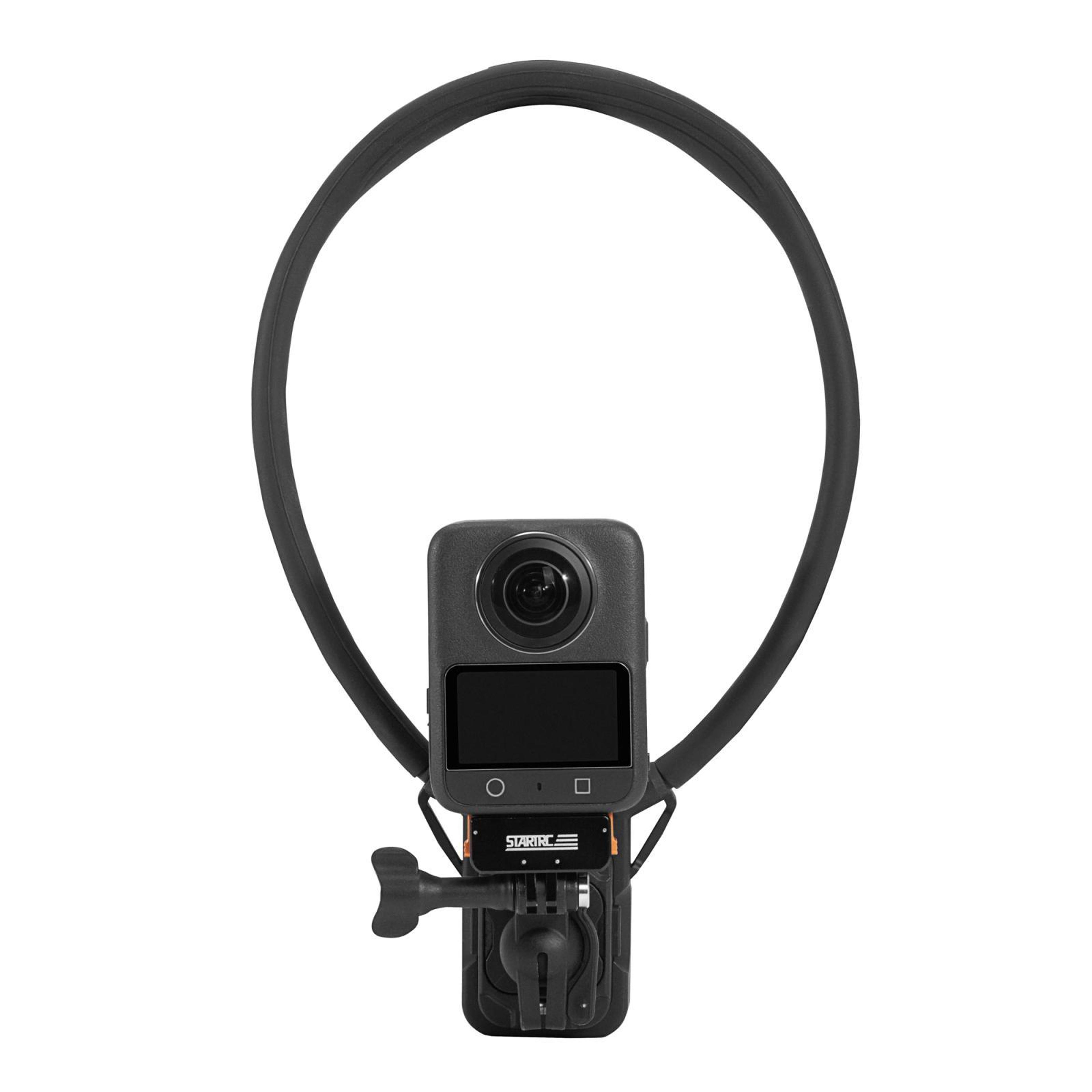 startrc v3 pov camera mount neck mount for action camera with gopro chest strap magnetic quick release
