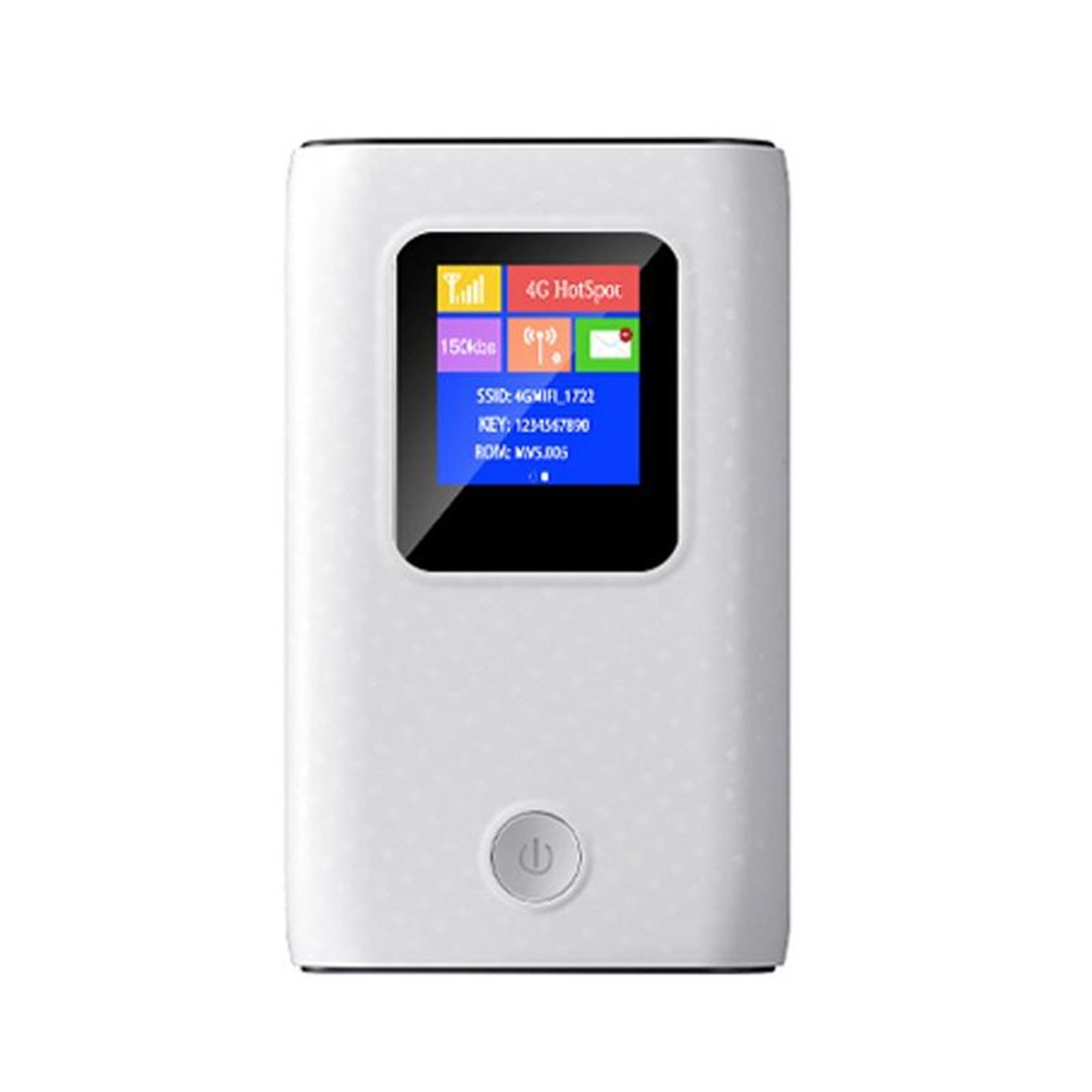mf905c 4g lte mobile hotspot portable pocket wifi router with 6000mah power bank and lcd display