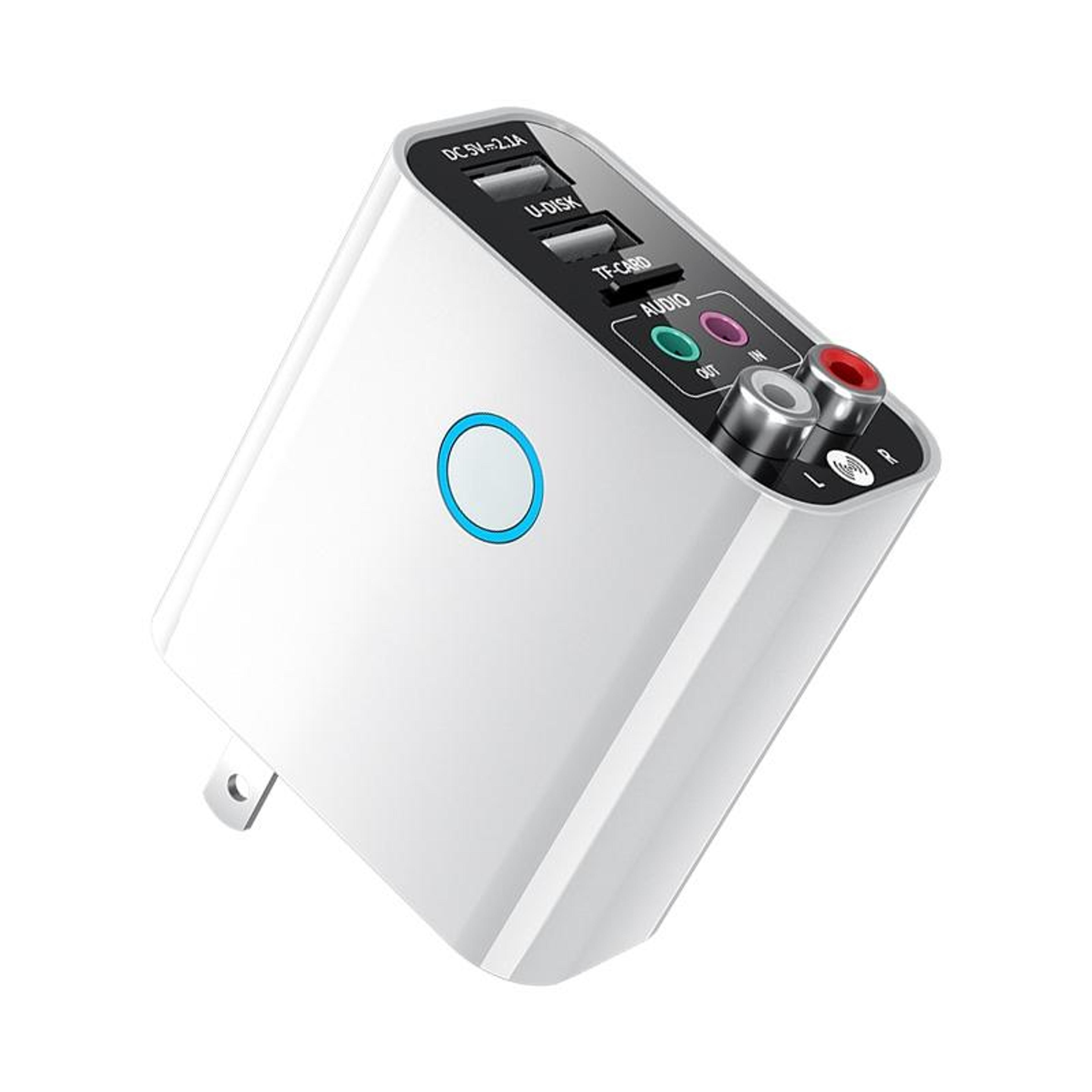 k16 bluetooth audio transmitter bluetooth 5.0 adapter 2 in 1 aux rca receiver with remote control