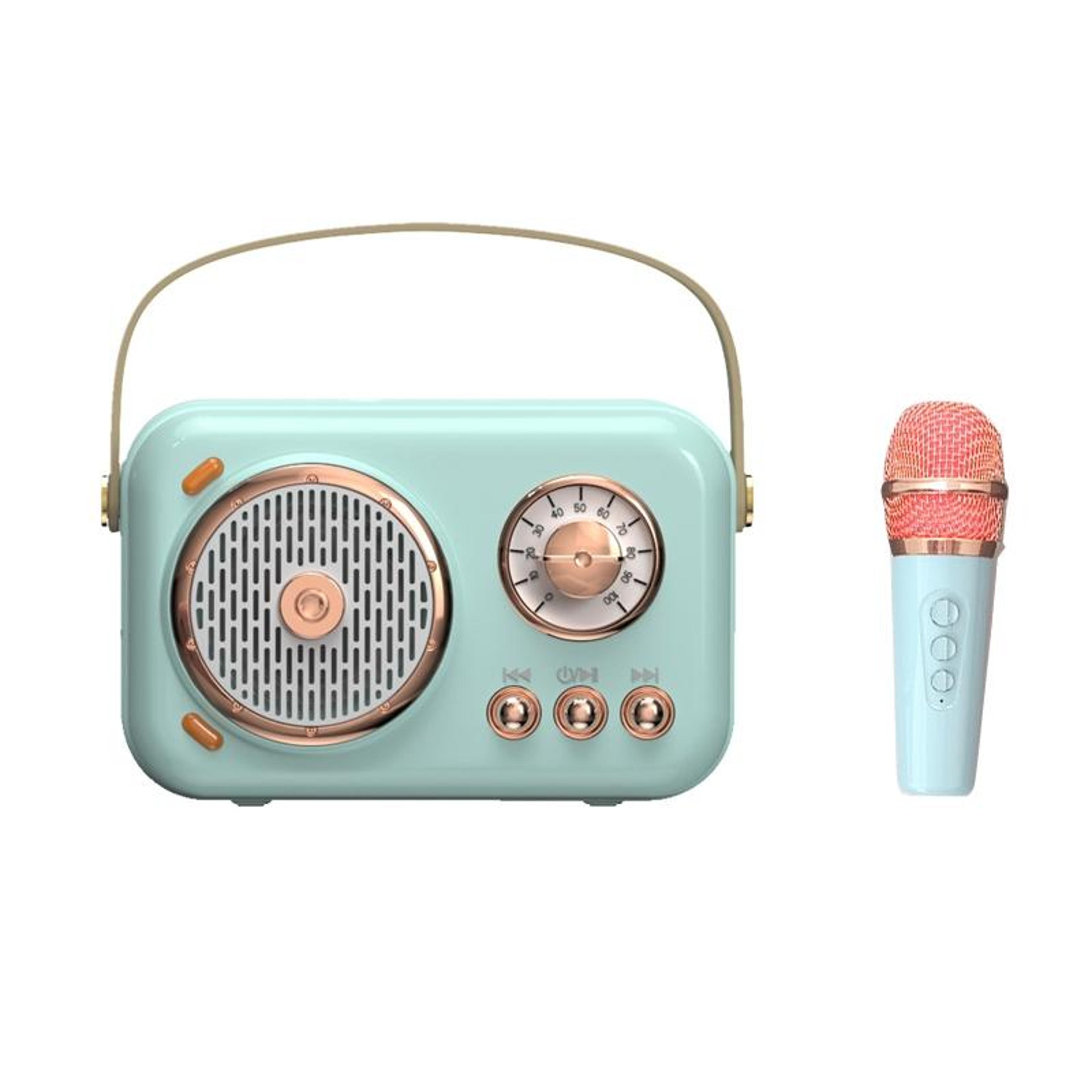 polvcdg b152 bluetooth karaoke microphone portable karaoke speaker with voice changer and bluetooth 5.0