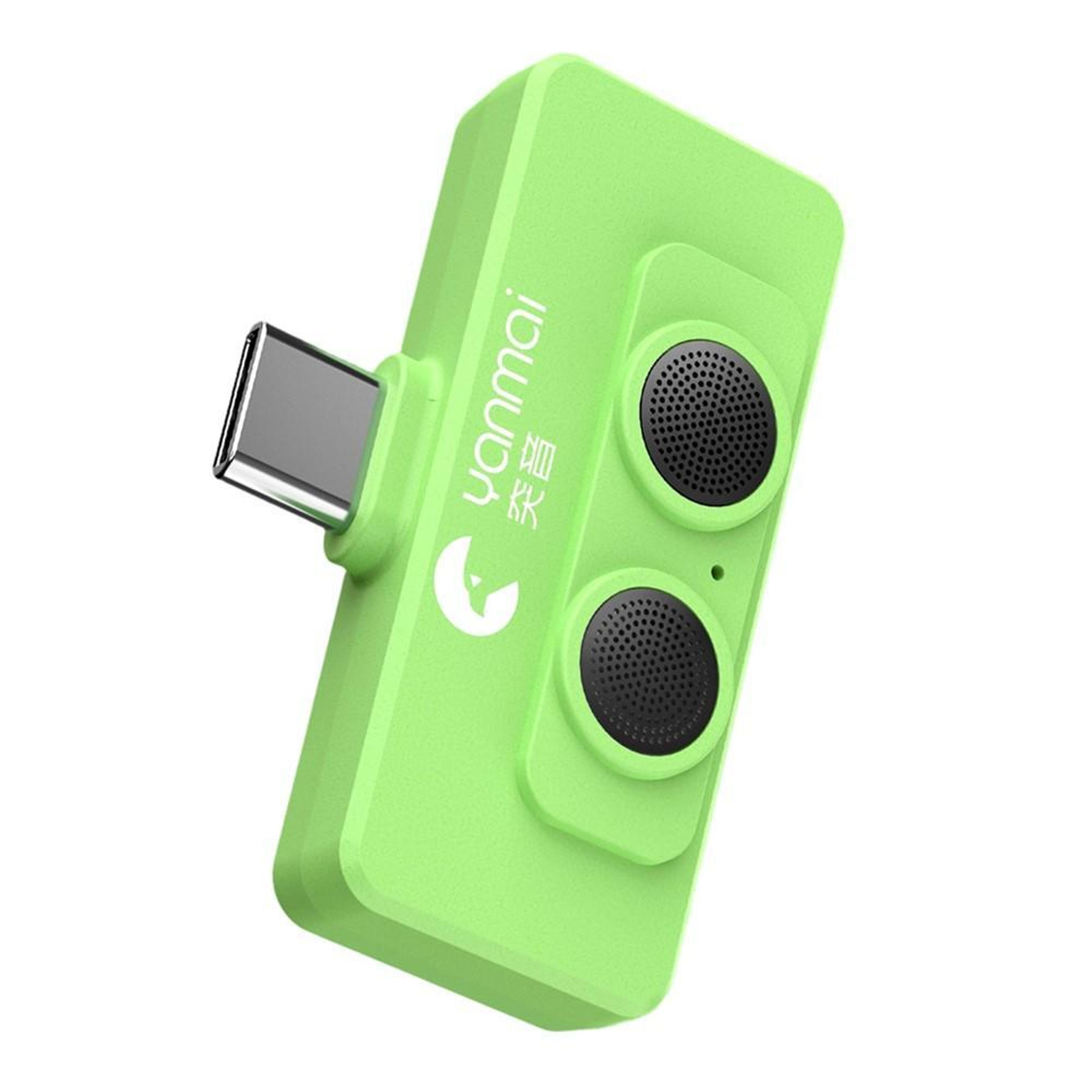 yanmai r6 usb-c microphone ai noise cancelling mini microphone for vlogging recording and streaming