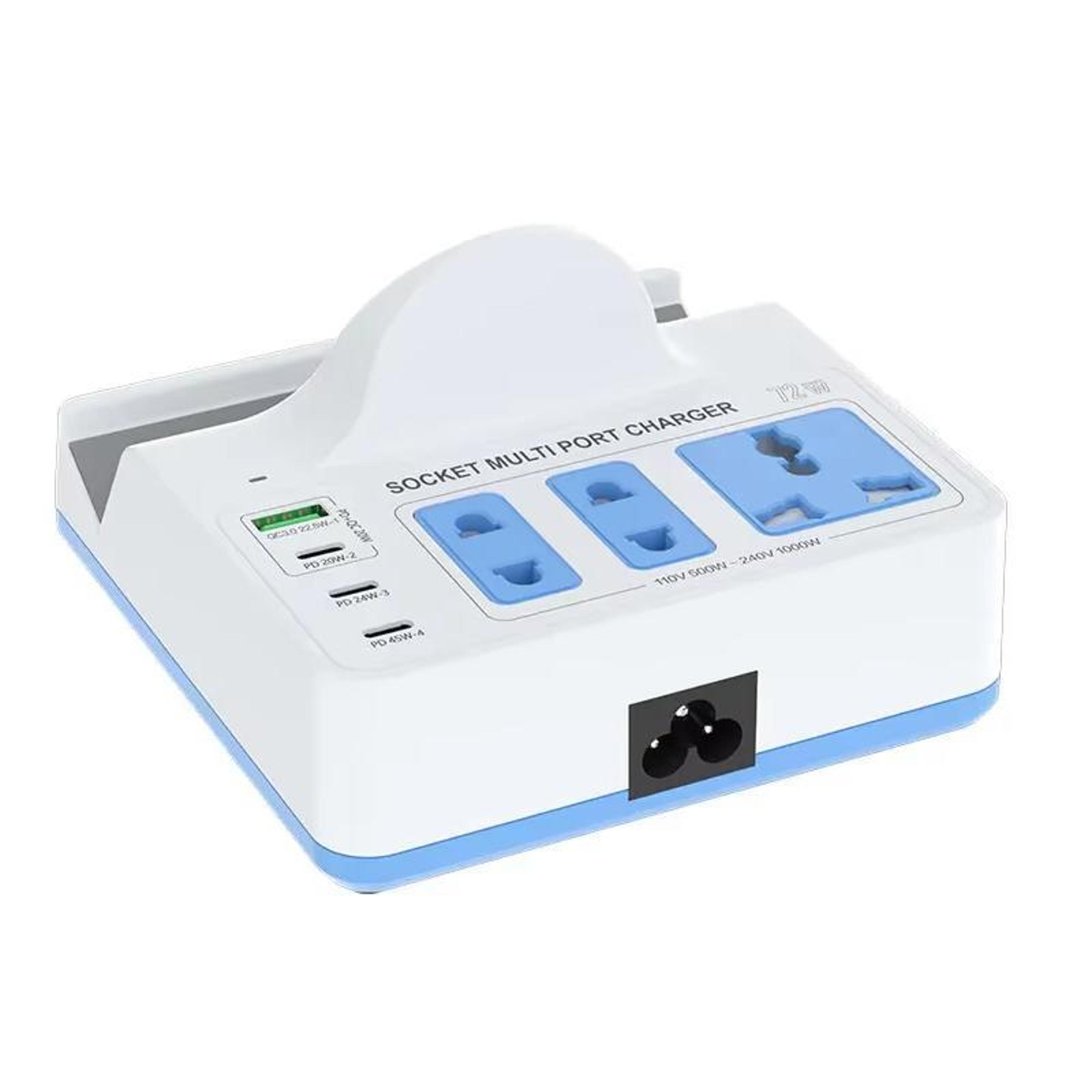 relife rl-309h 72w charger wireless charging station multi port fast charging socket