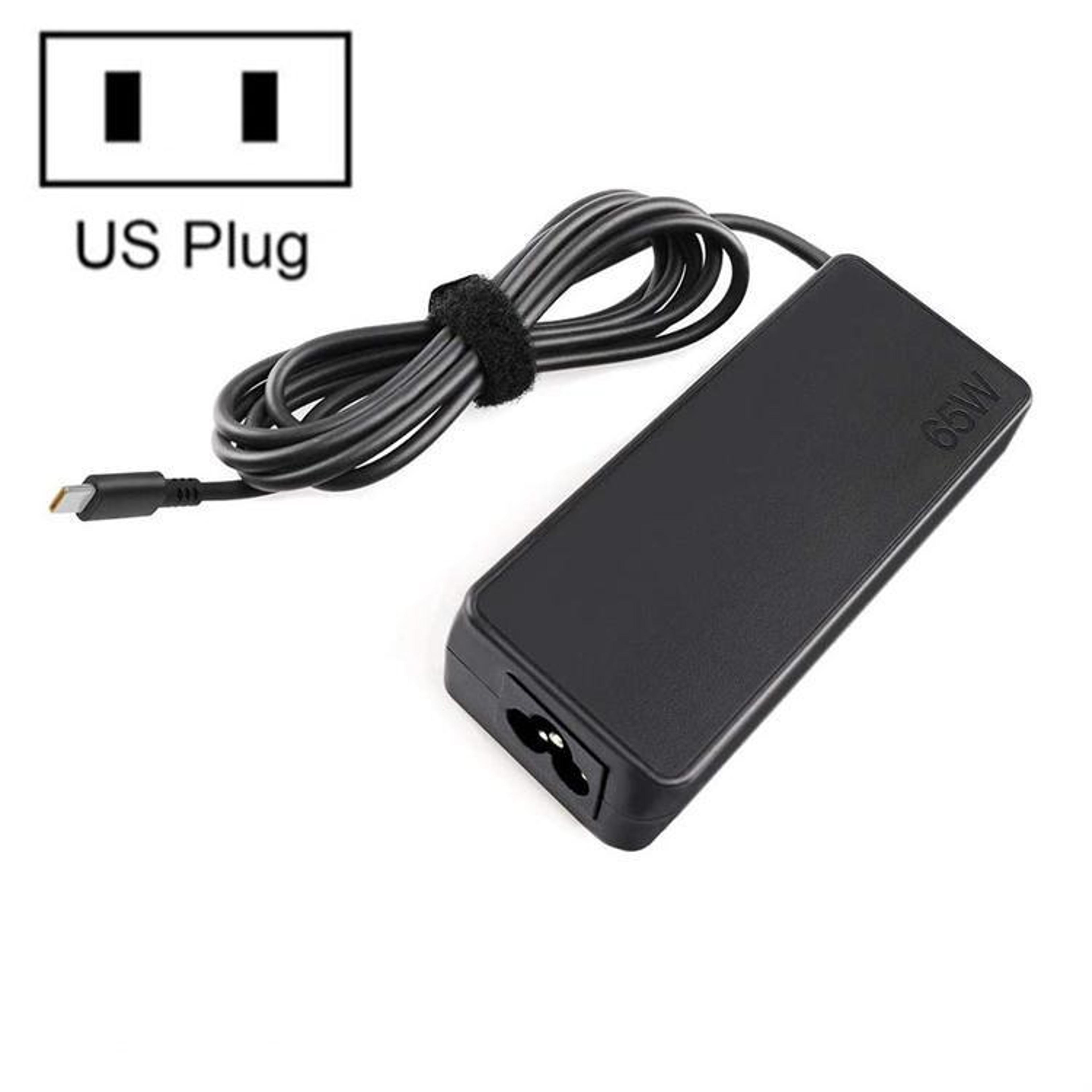 65w usb-c laptop charger 20v 3.25a power adapter type-c charging cable us plug