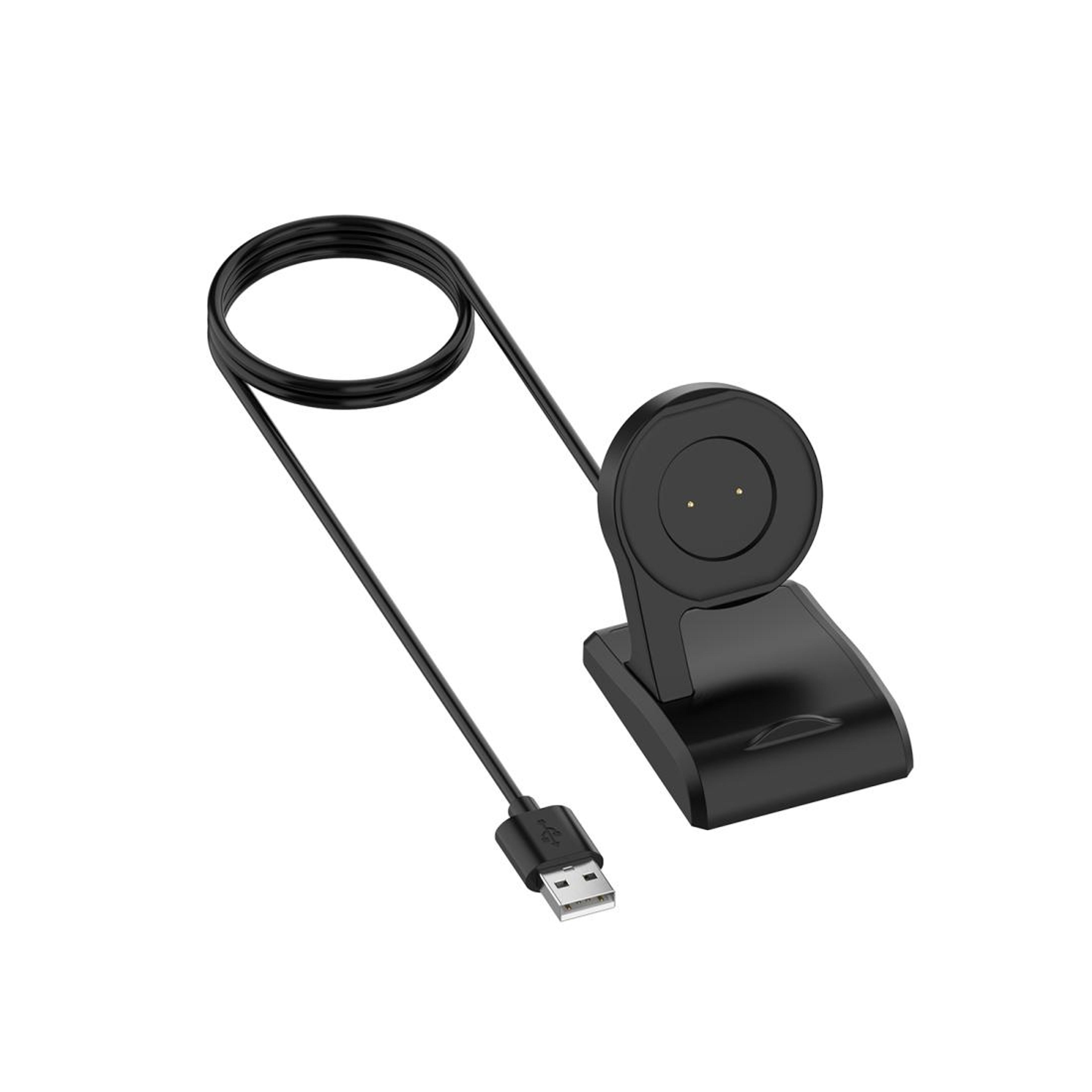 amazfit magnetic smart watch charger usb charging cable dock for gtr gts t rex a1608 1m
