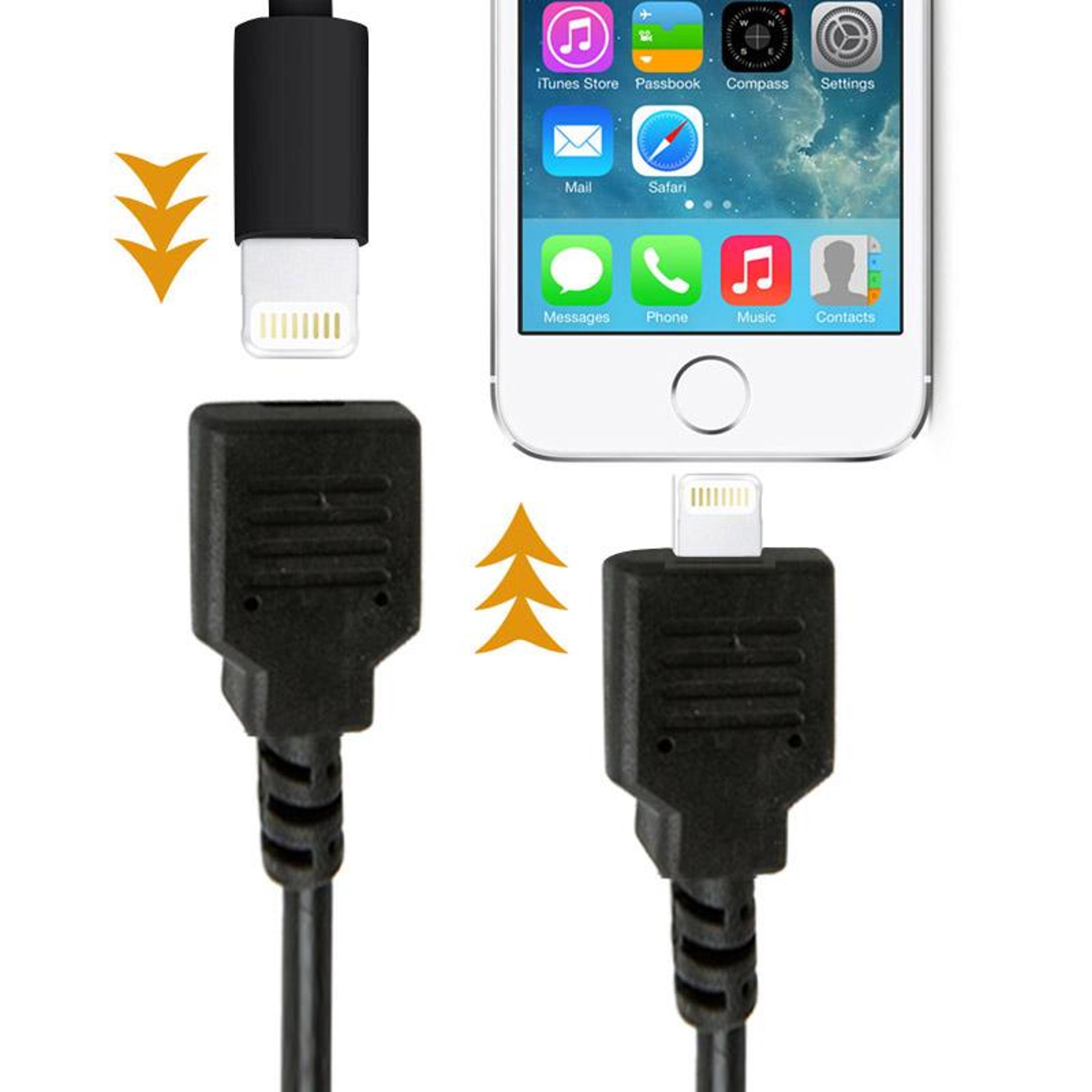 8 pin male to female lightning extension cable 1m 22 core charging extension cable for iphone and ipad