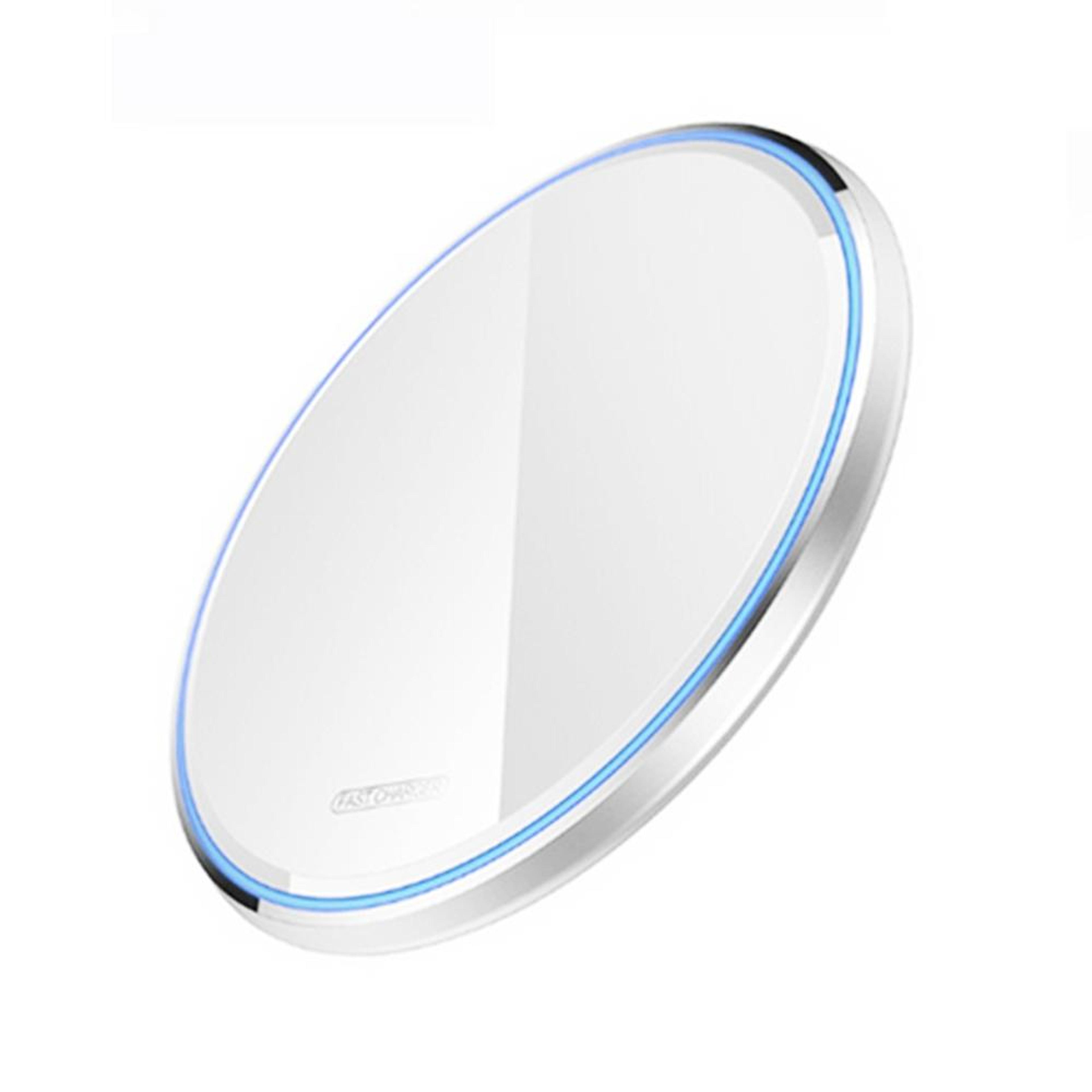 15w wireless charger ultra thin qi charging pad with mirror finish for iphone samsung xiaomi