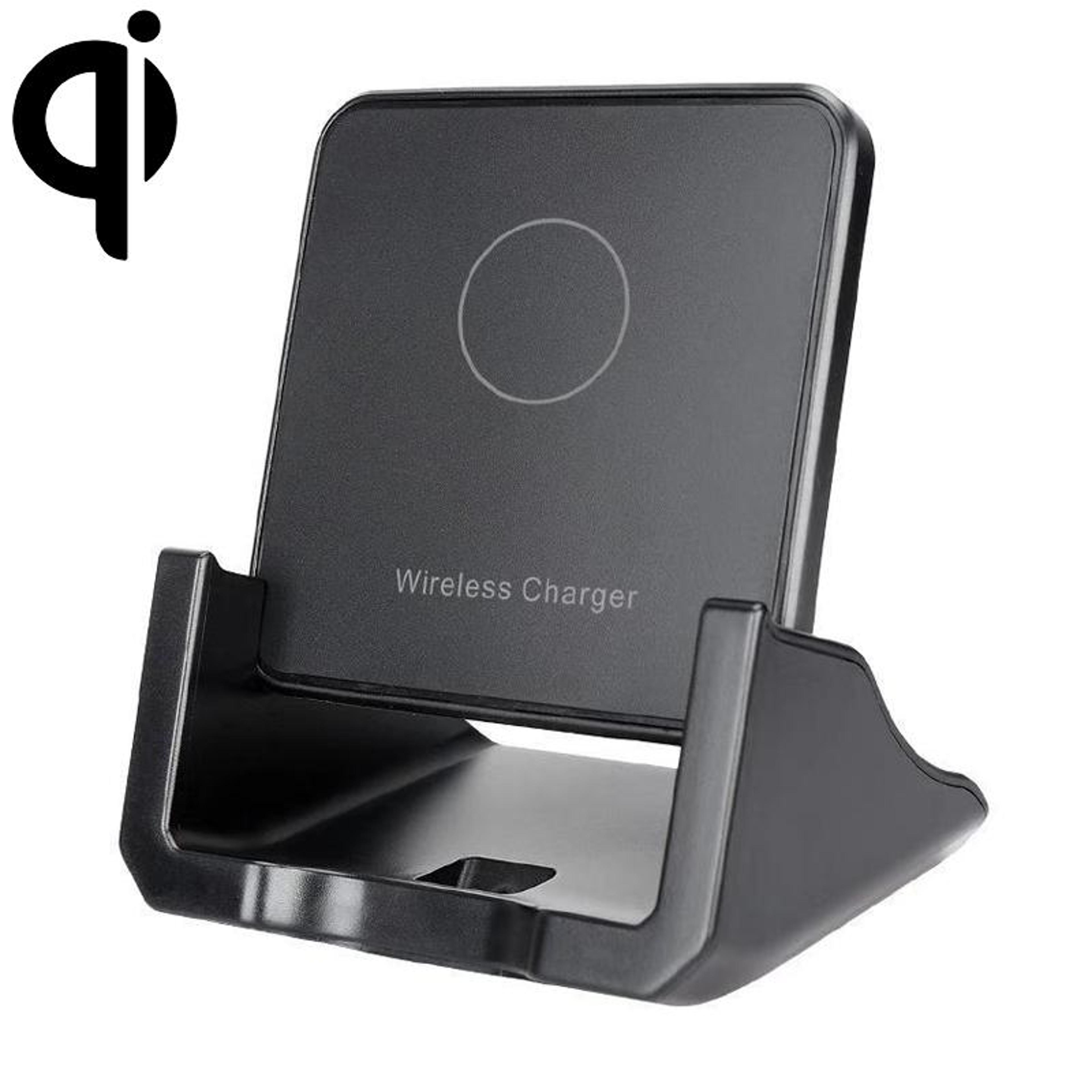 a918 10w wireless charger stand qi fast wireless charging phone holder for iphone and android black