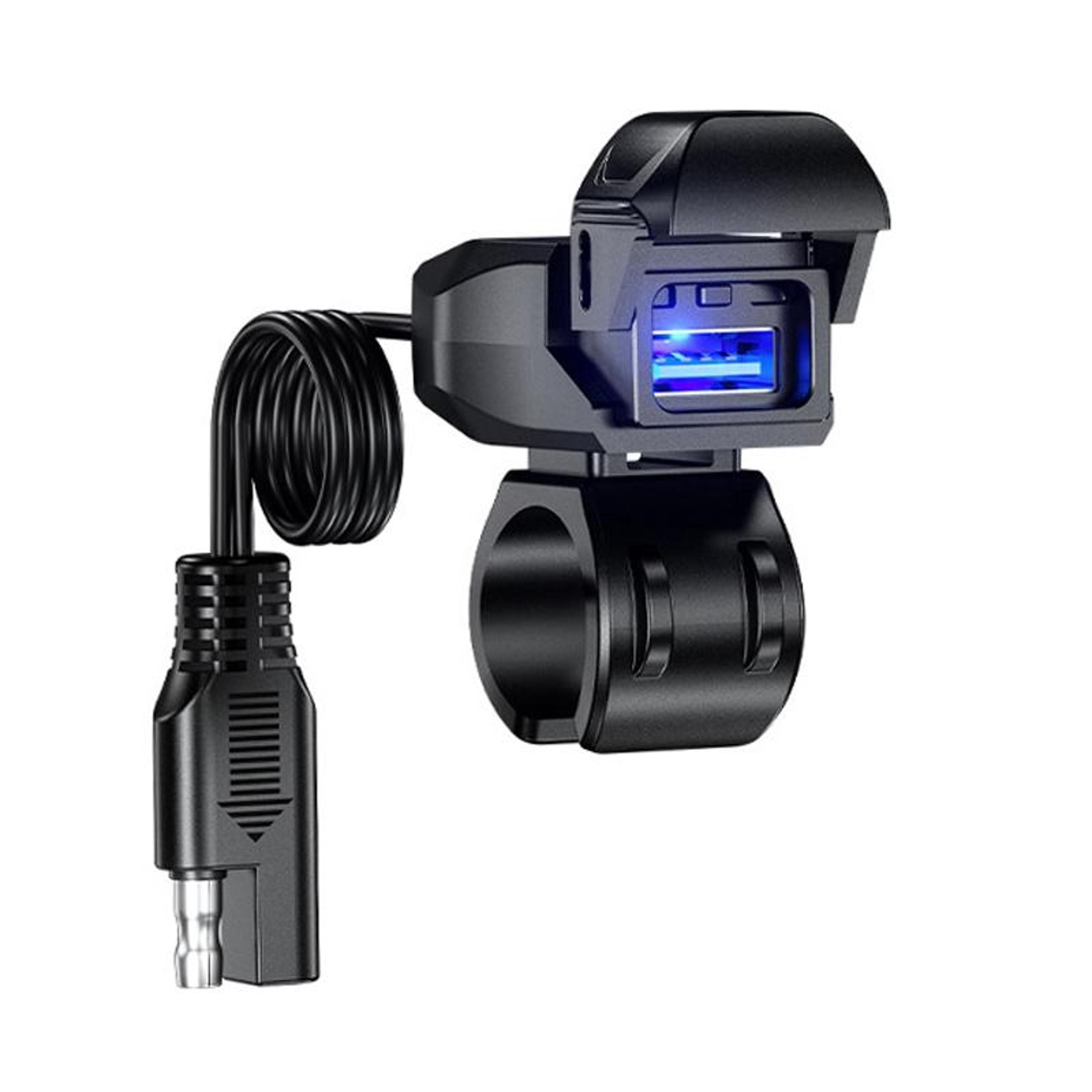 kewig motorcycle phone charger waterproof usb fast charging stand b10-a