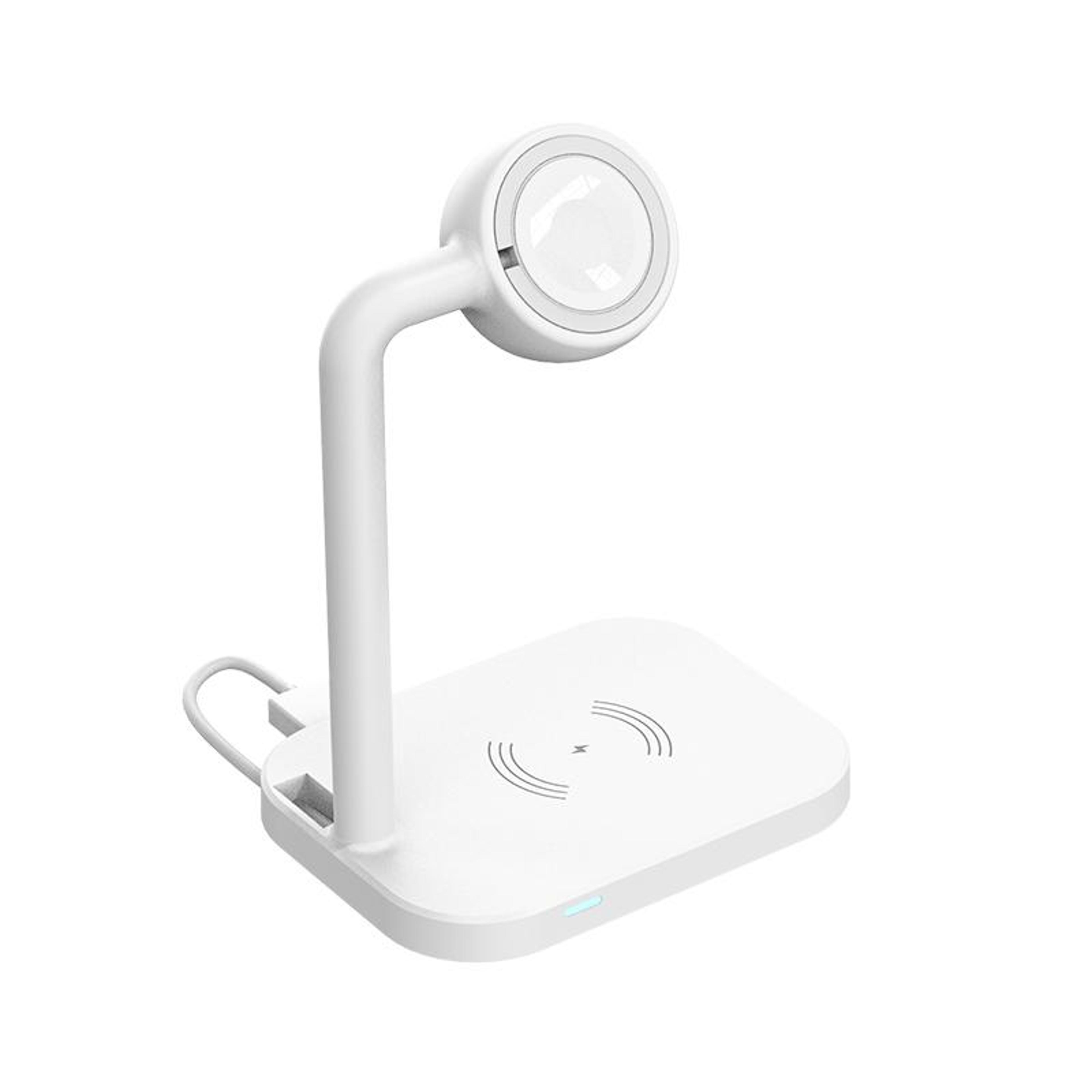 2 in 1 wireless charger fast charging station for iphone apple watch airpods