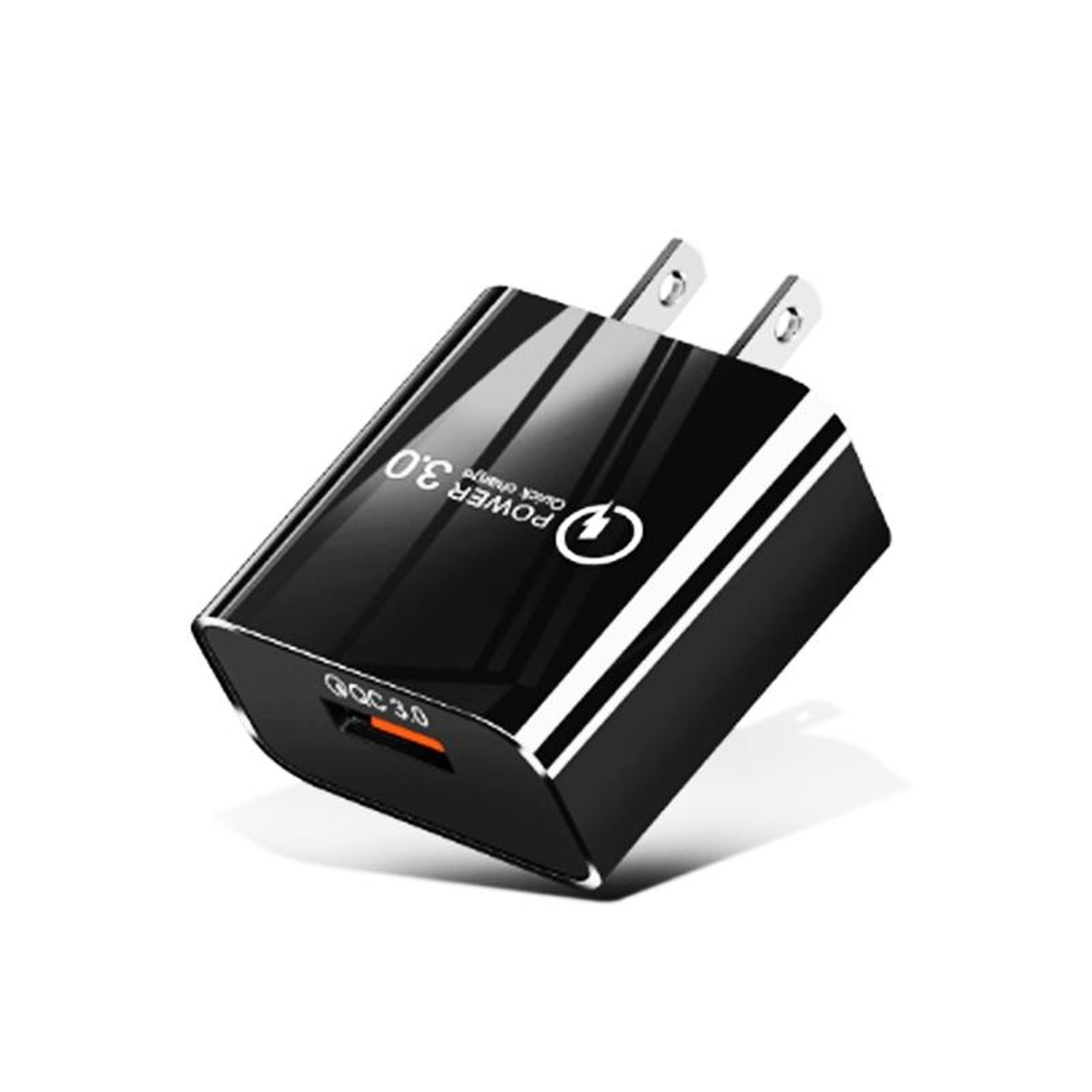 mini qc 3.0 charger 18w usb wall charger for phones & tablets universal fast charging us plug