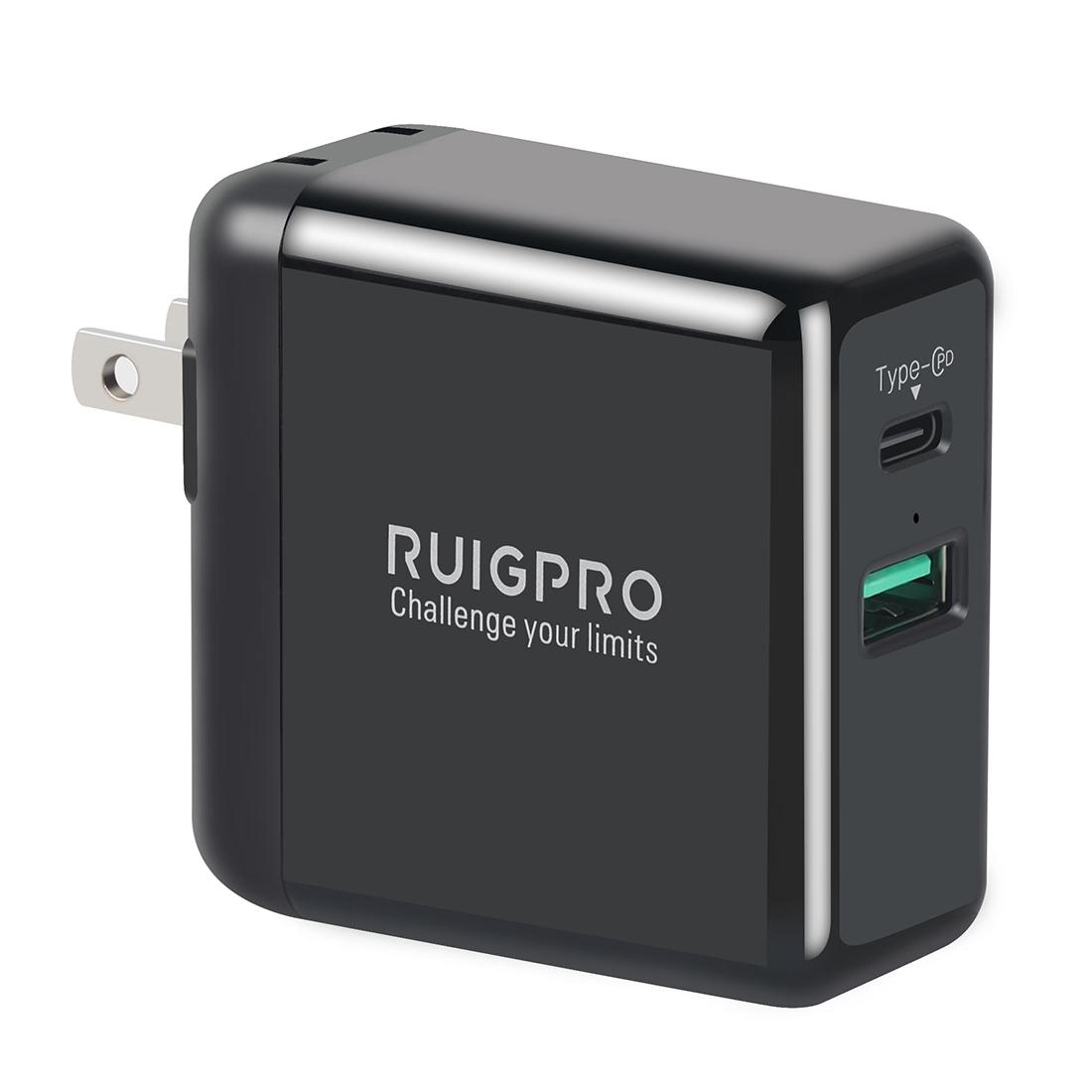 ruigpro dji osmo action charger pd usb c qc 3.0 fast charging adapter us plug