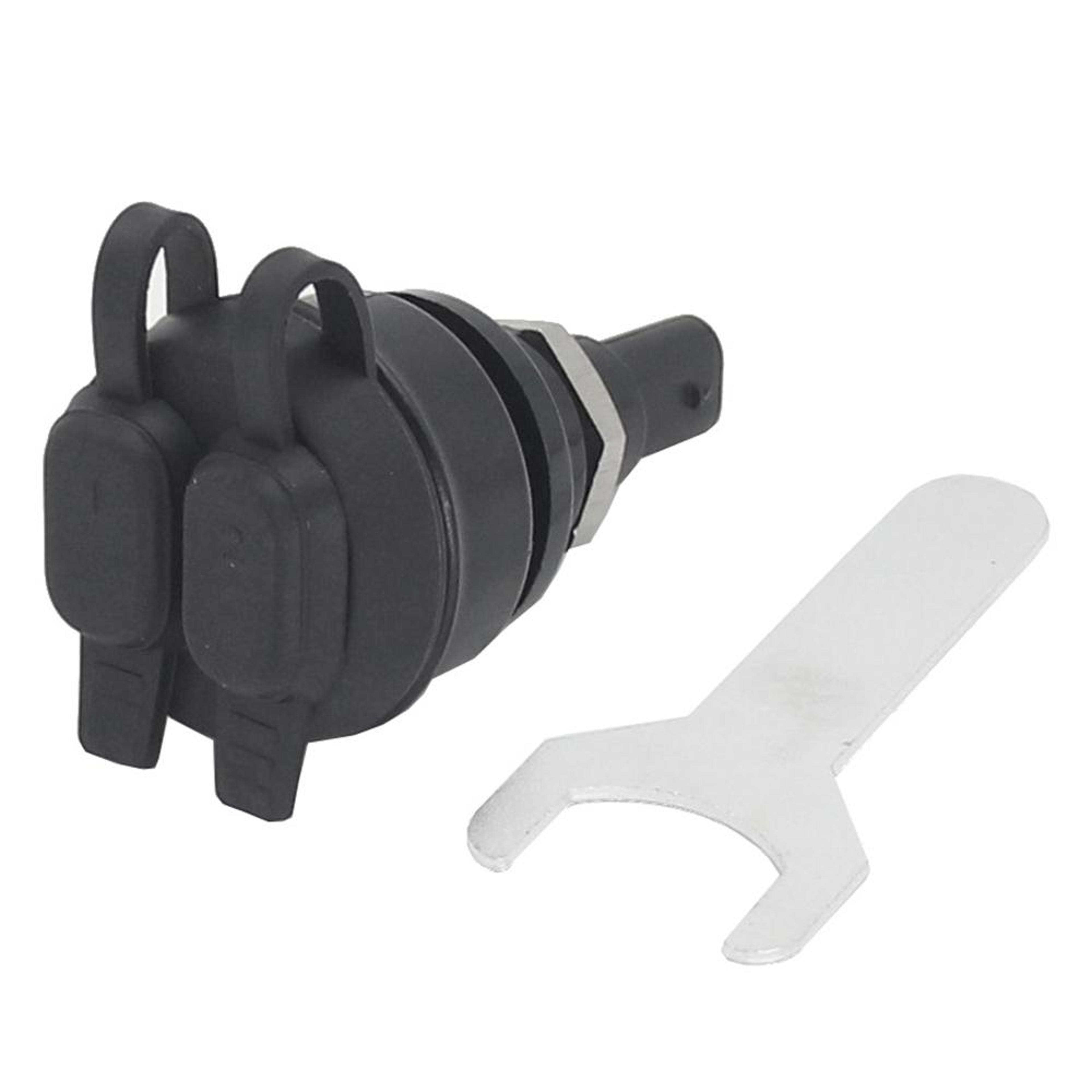 bmw motorcycle usb charger dual usb waterproof charging socket for r1250gs f900r s1000xr