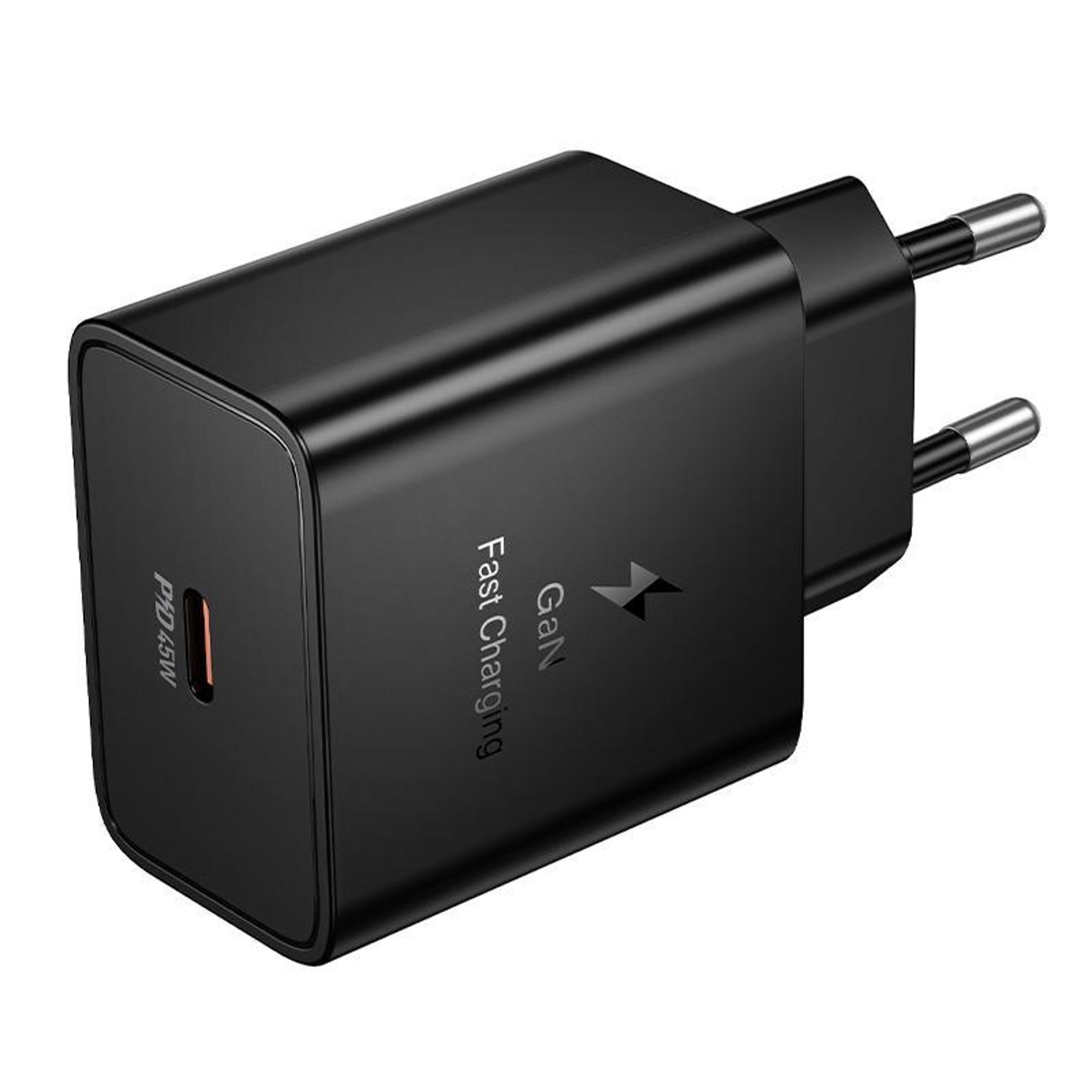 hoco n77 star 45w usb-c charger pd fast charging type c wall adapter