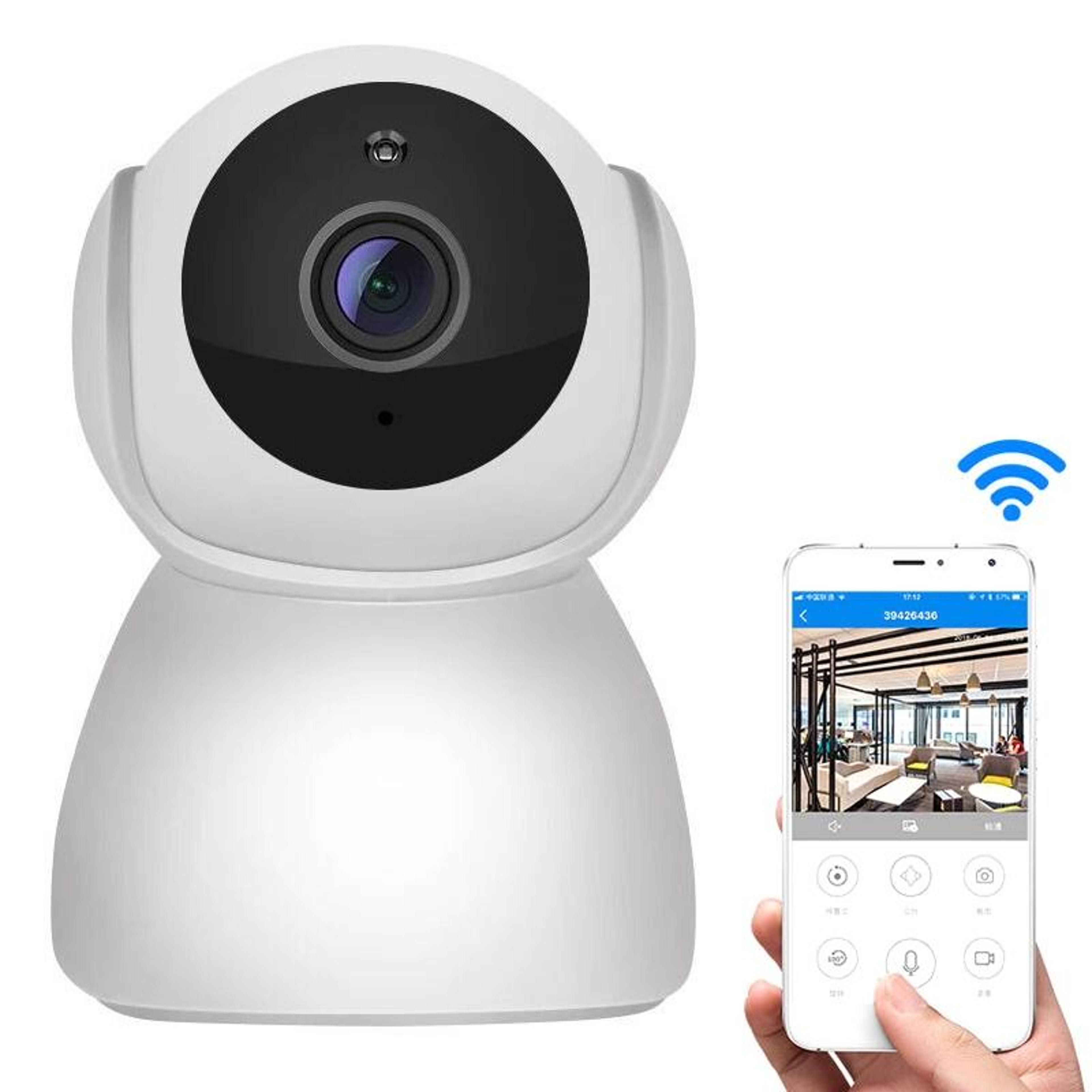 v380 1080p wifi security camera with night vision two way audio remote home monitor