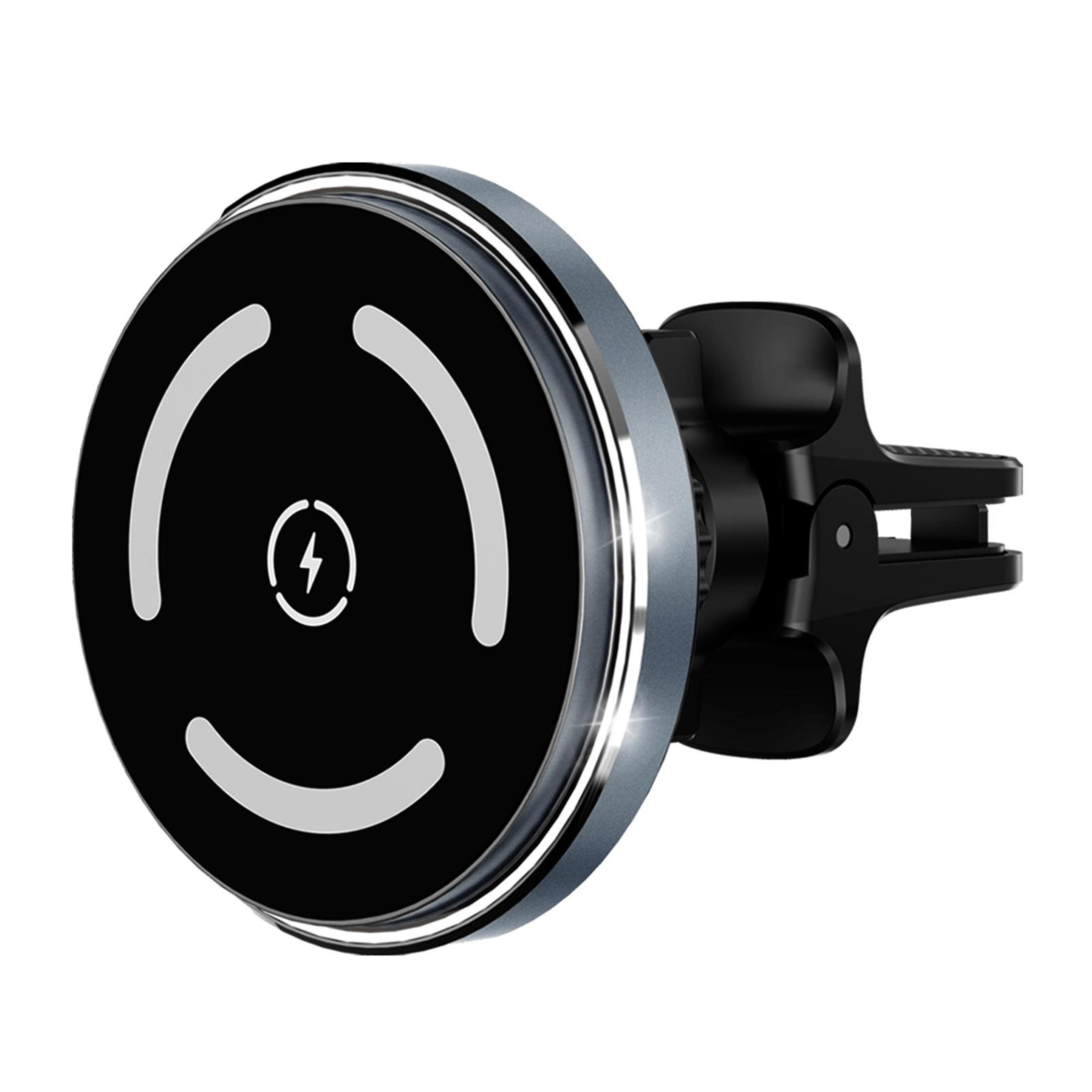 m68 magnetic wireless car charger 15w fast qi car charger air vent car phone mount