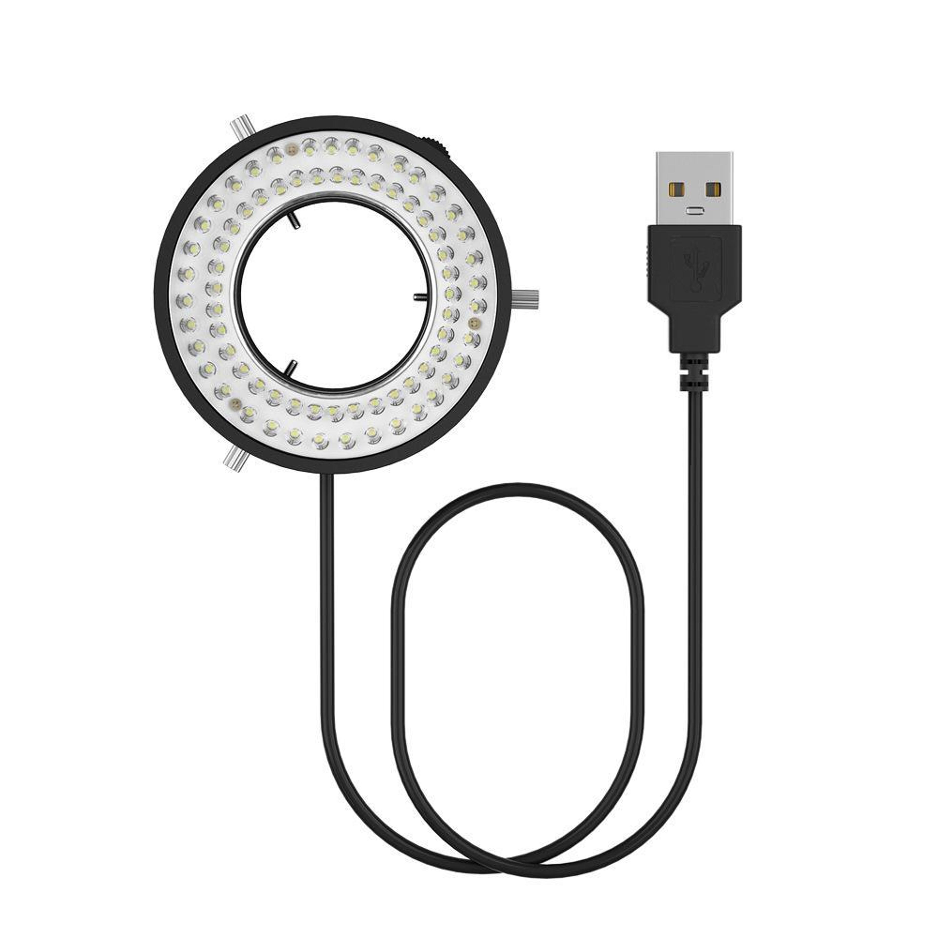 maant my-036 microscope ring light 72 led usb ring light for cell phone repair microscopes