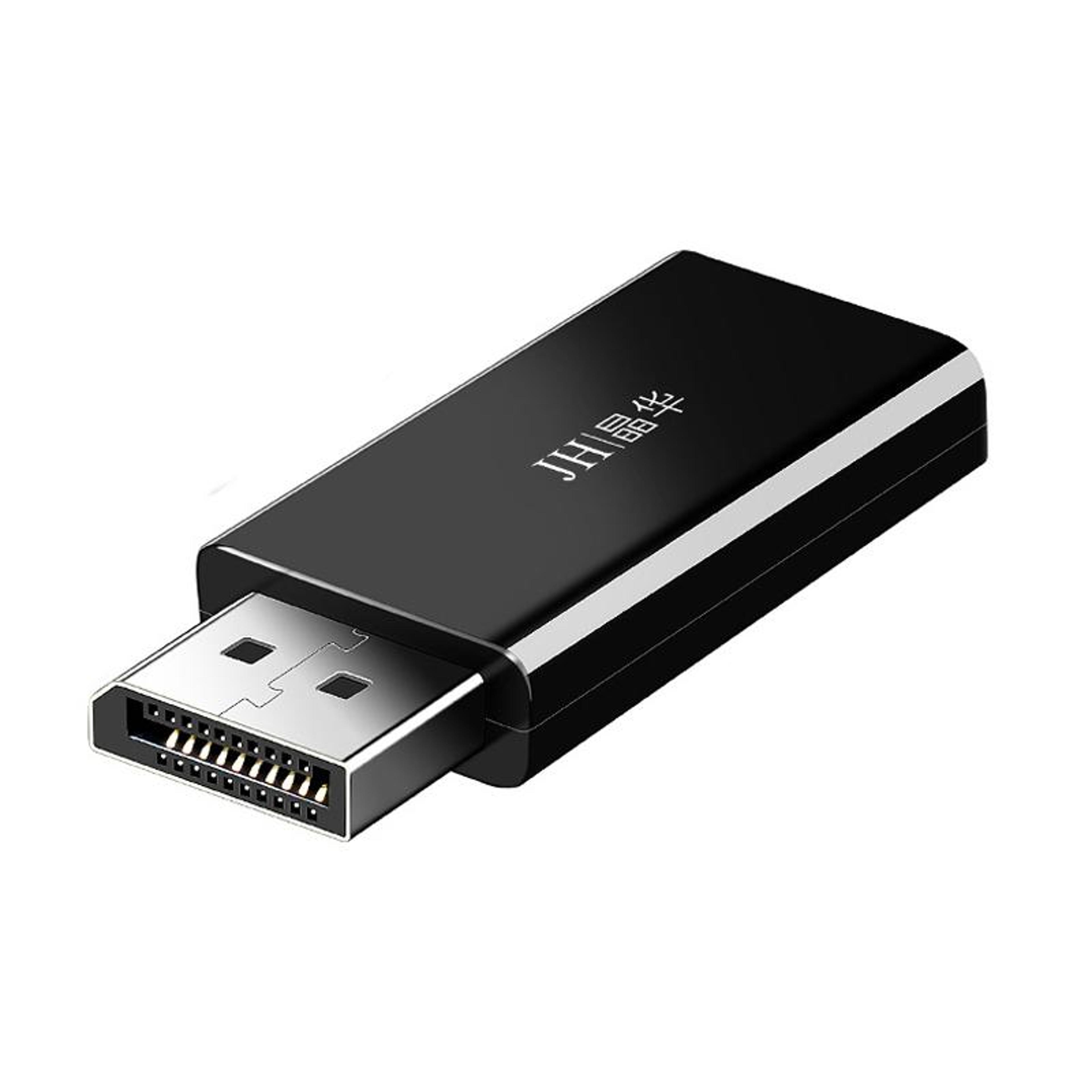 jinghua displayport to hdmi adapter 1080p dp to hdmi converter gold plated video audio connector