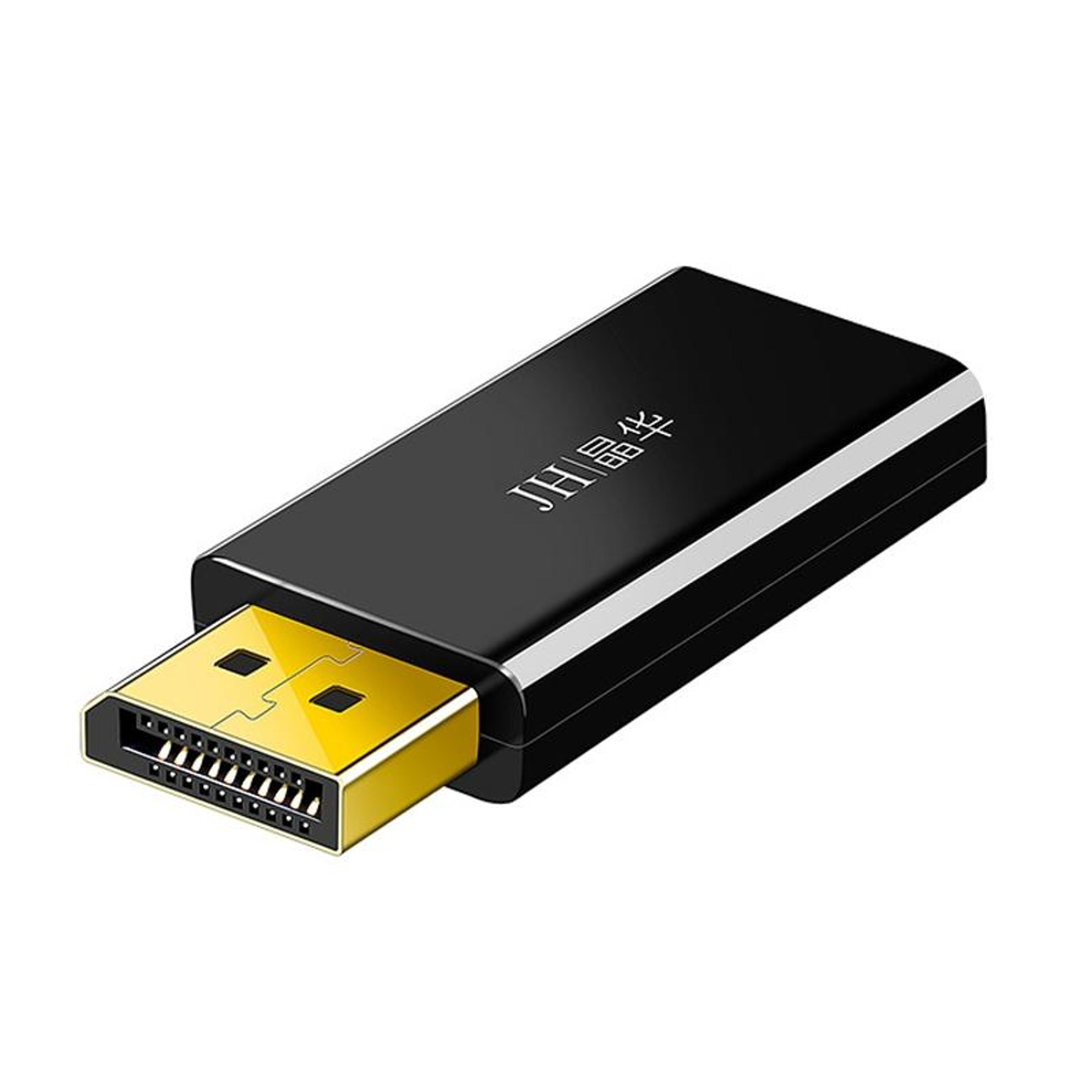 jinghua displayport to hdmi adapter 4k dp to hdmi converter for monitor tv projector