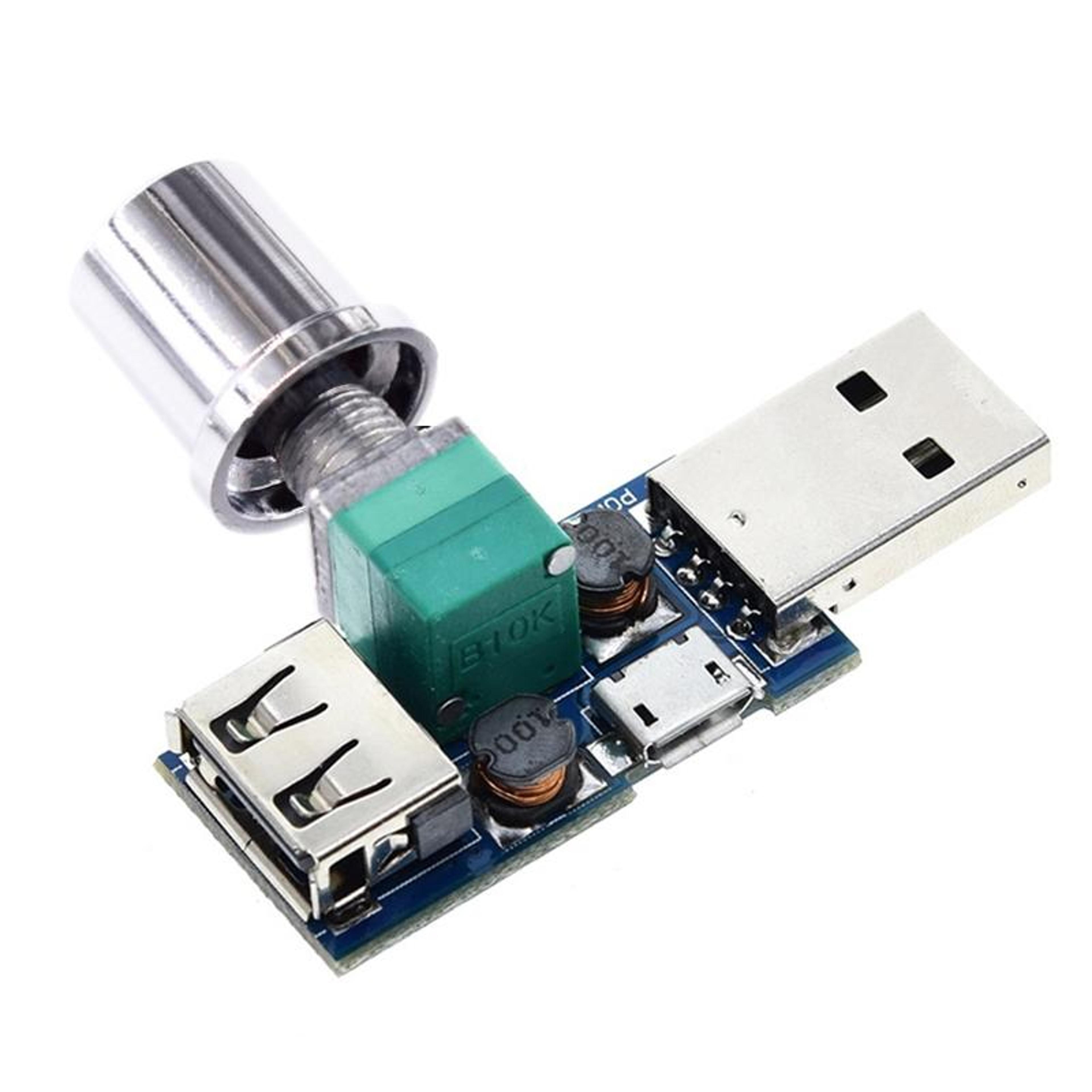 hw-602 usb fan speed controller variable usb fan regulator with stepless speed adjustment