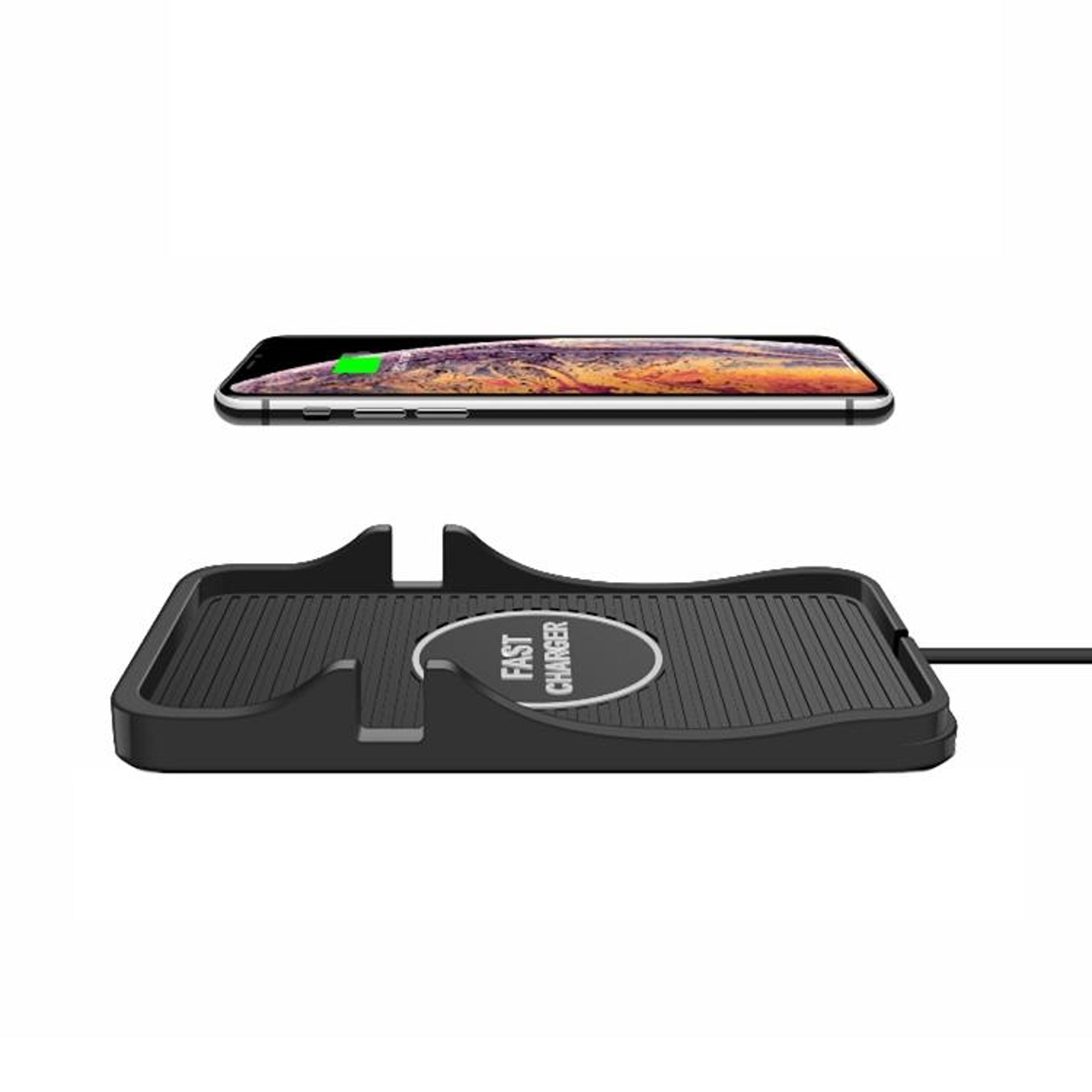 c7 car wireless charger non slip dashboard phone pad with qi fast charging