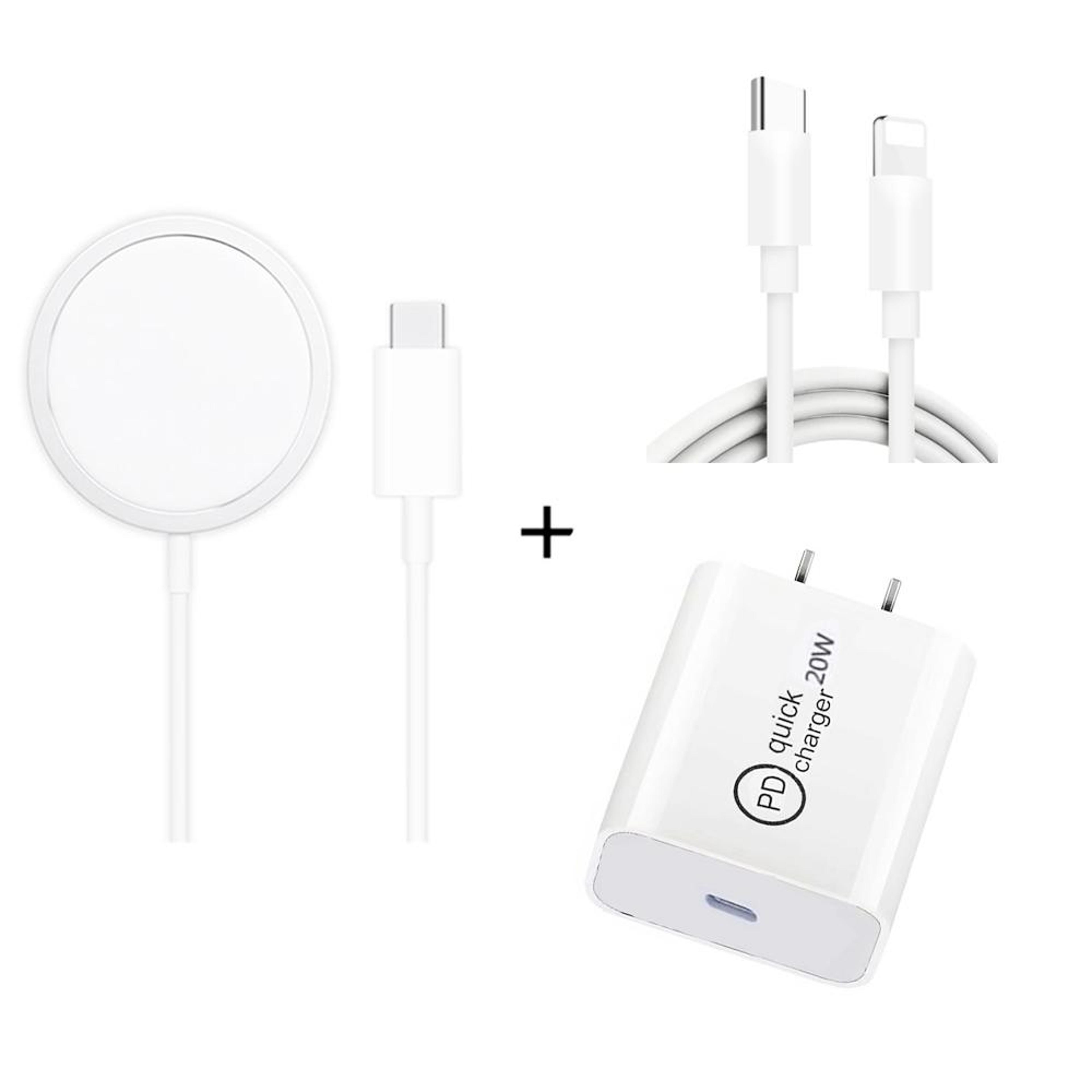 xj-32 15w wireless charger 3 in 1 magnetic wireless charger with pd 20w usb c charger for iphone