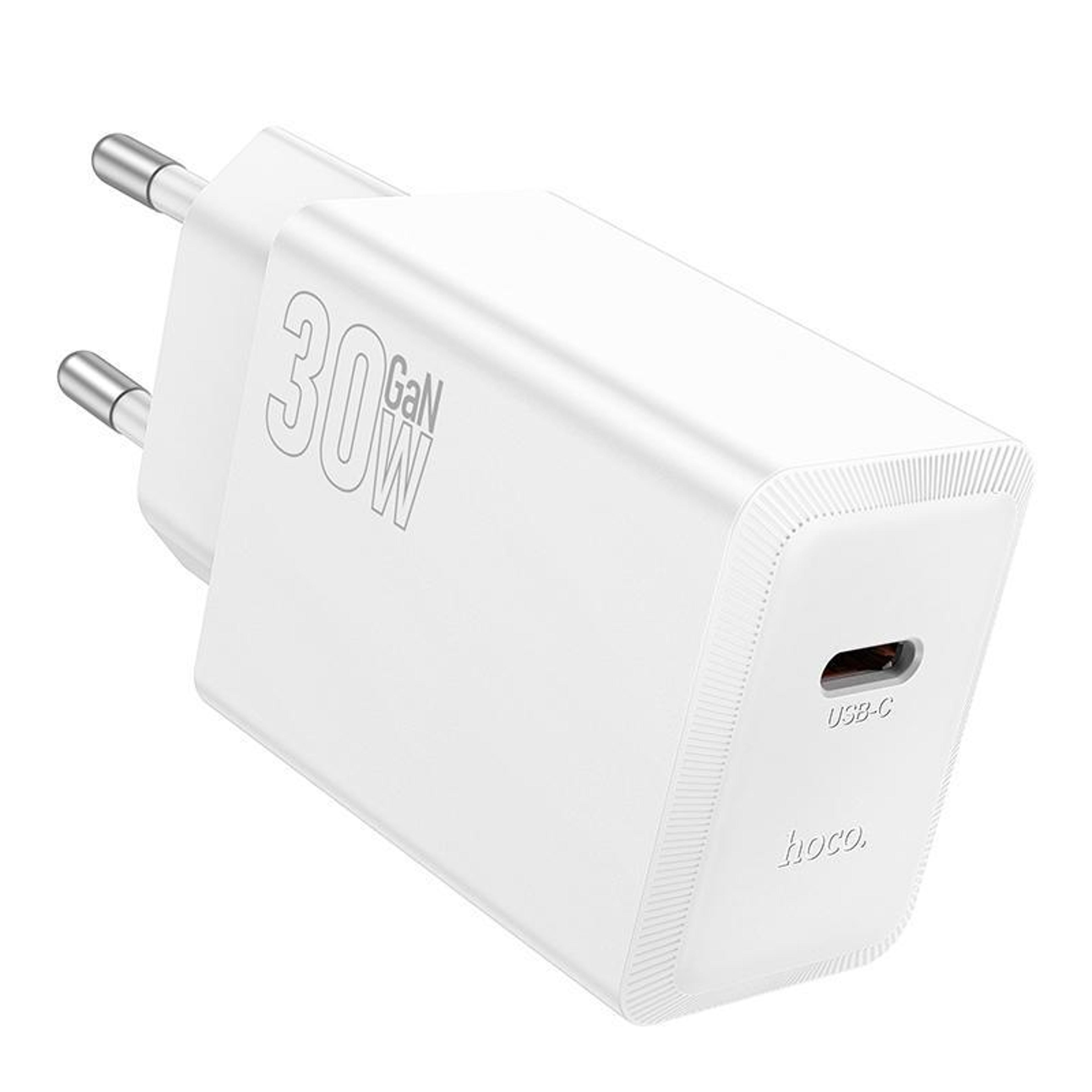 hoco n70 30w usb c charger pd fast charger type c wall power adapter