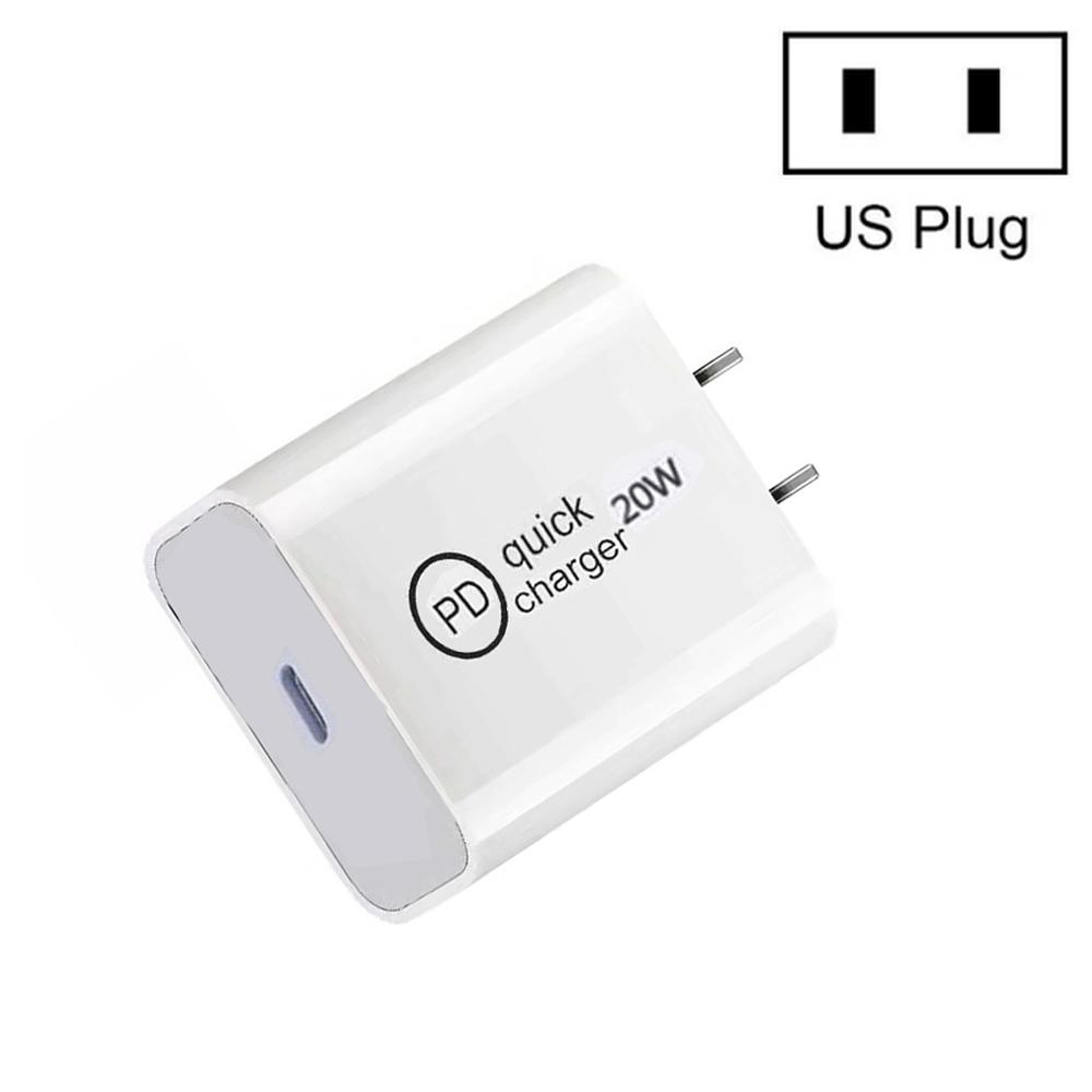 20w usb c charger pd fast charger compact type c travel wall adapter us plug