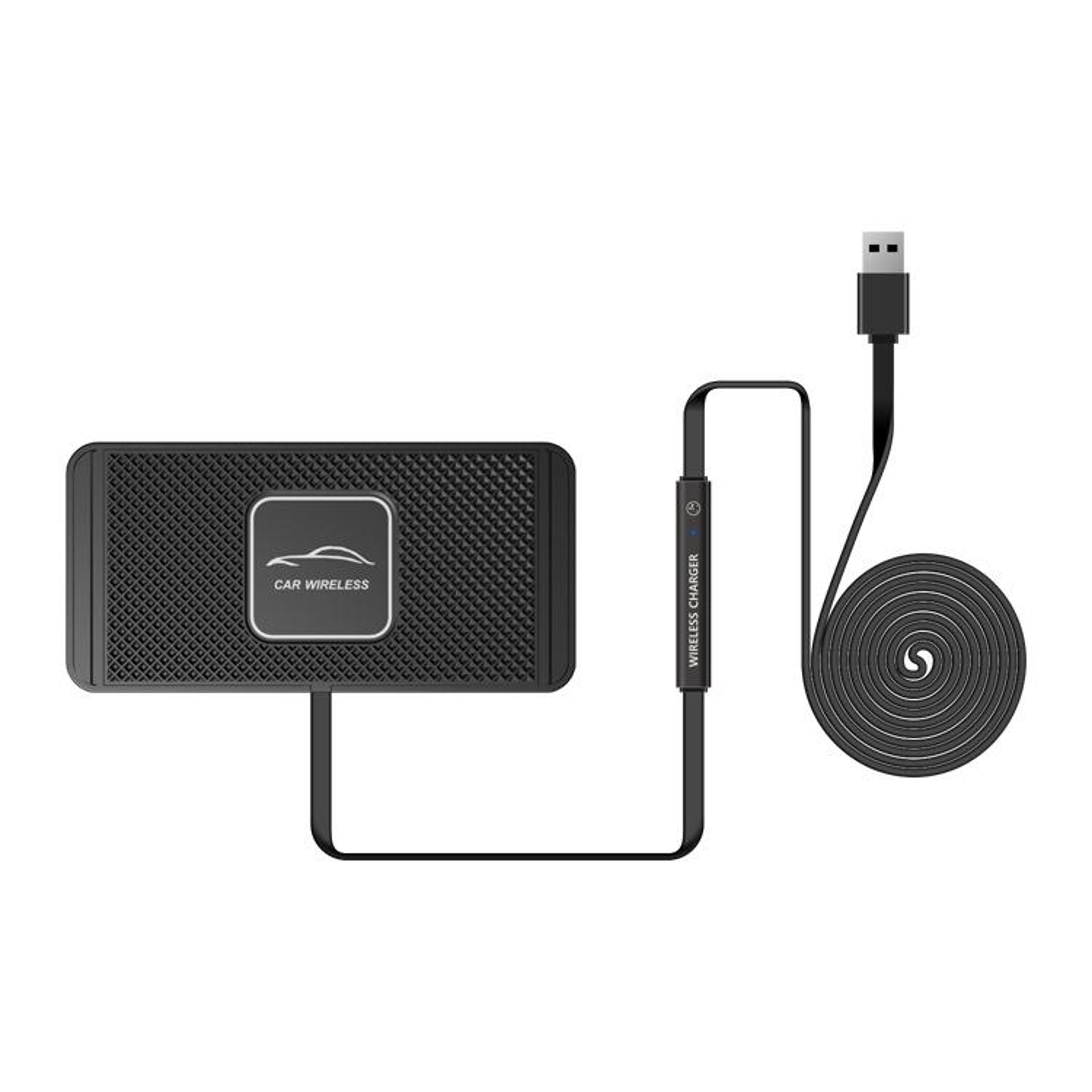 polmxs c1 15w wireless charger non slip car wireless charger qi charging pad