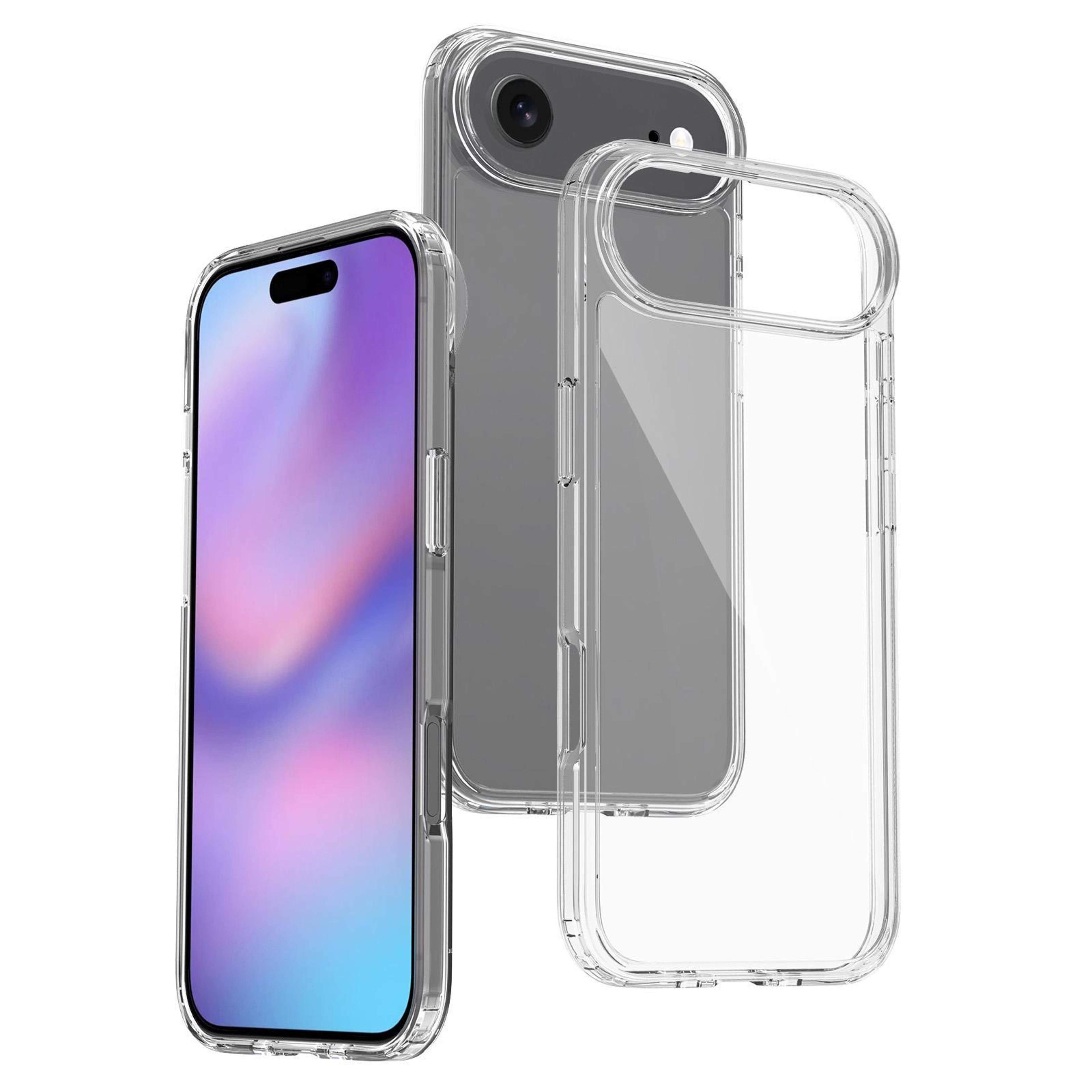 iphone air clear phone case scratch resistant acrylic tpu protective cover