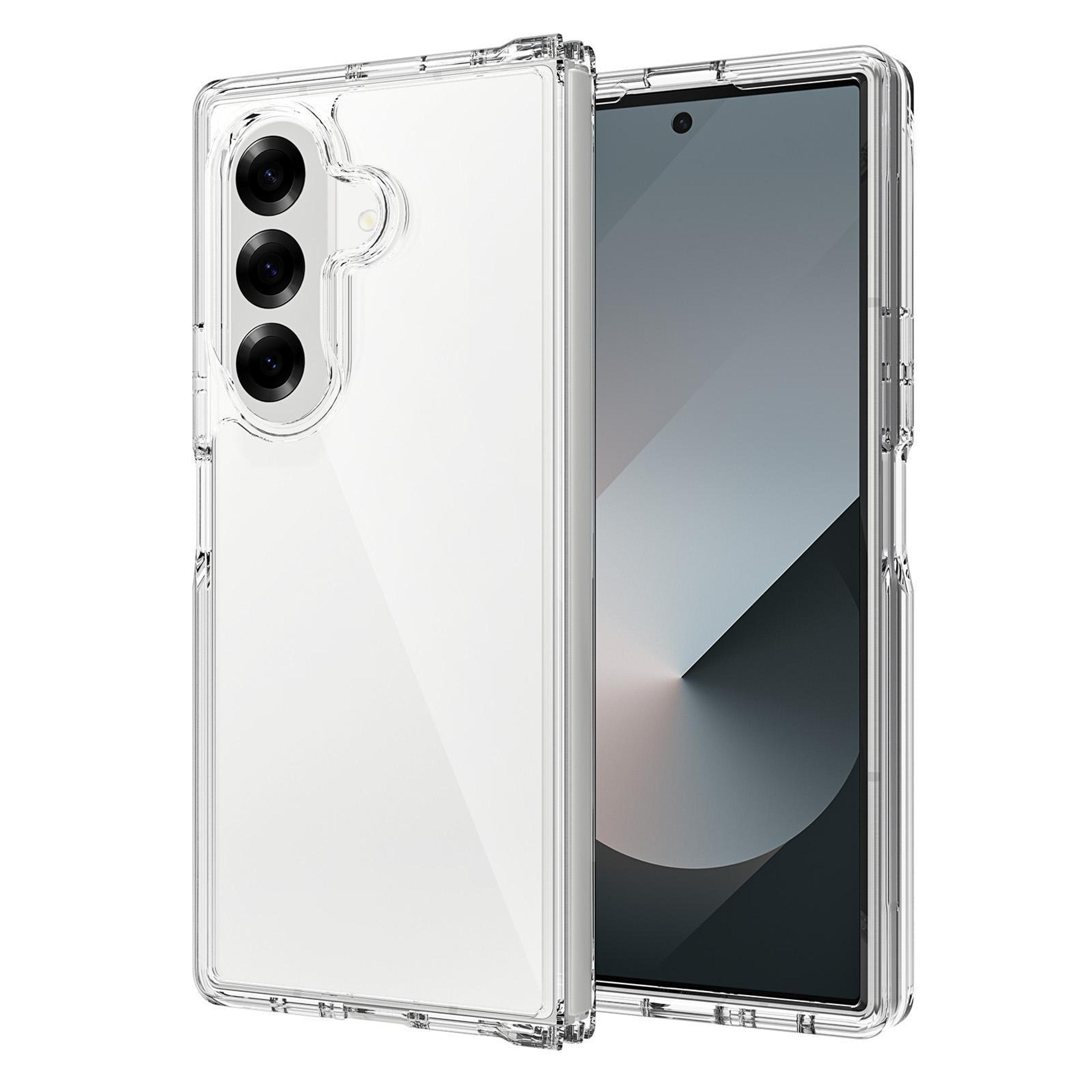 galaxy z fold8 ultra 5g clear phone case scratchproof tpu acrylic case slim transparent cover