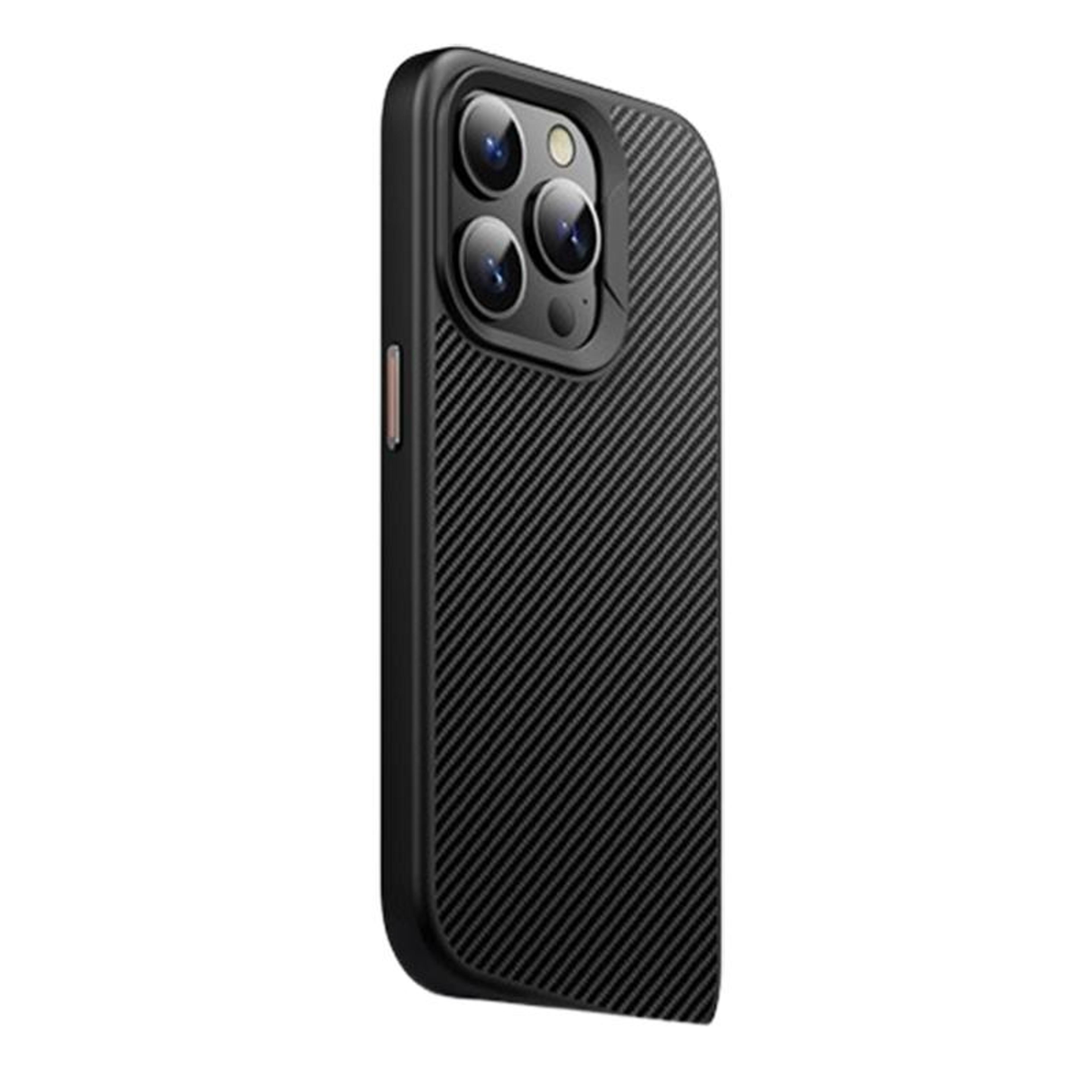 kevlar texture magnetic iphone 14 pro case shockproof slim protective cover