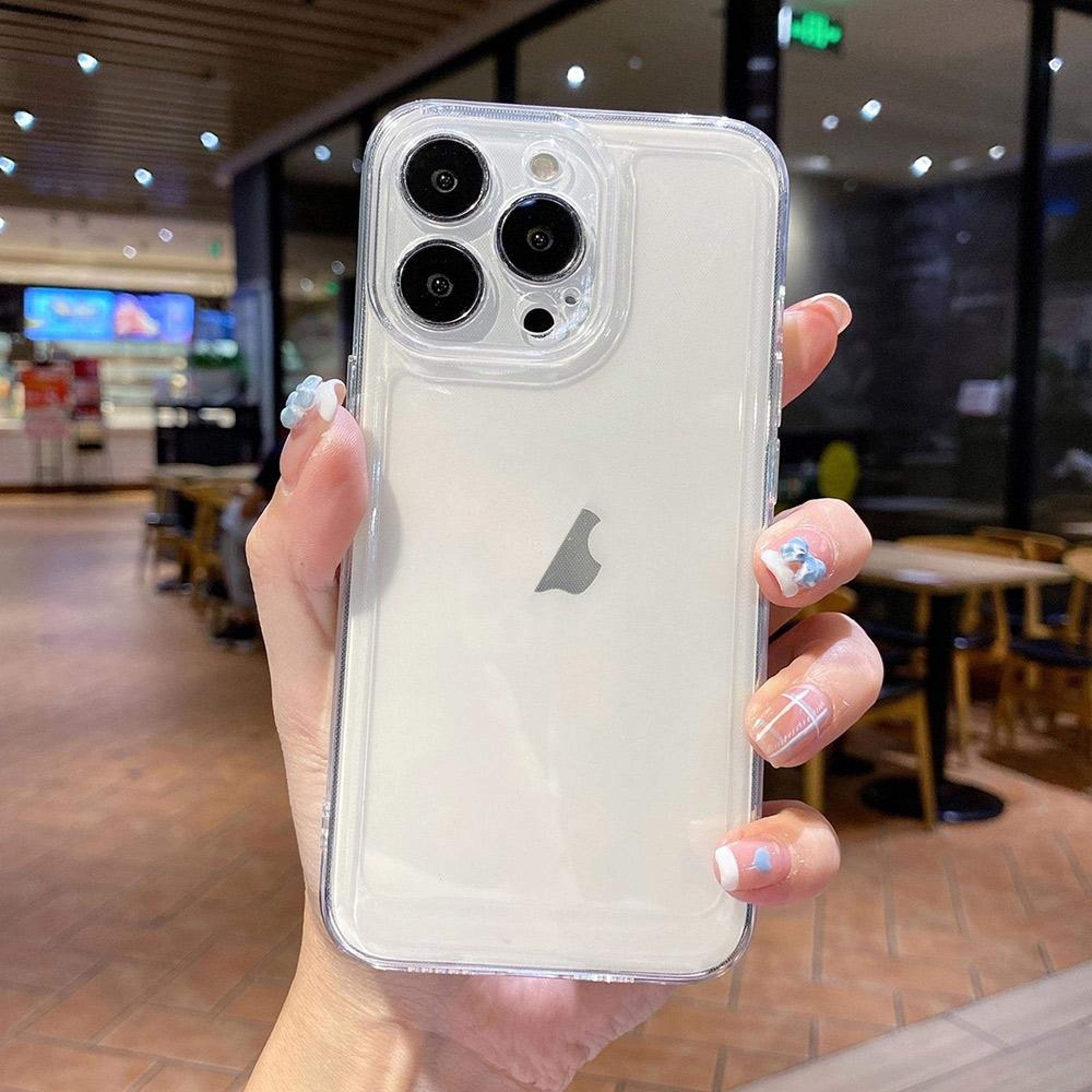 space armor iphone 16 pro case clear shockproof tpu case with corner protection