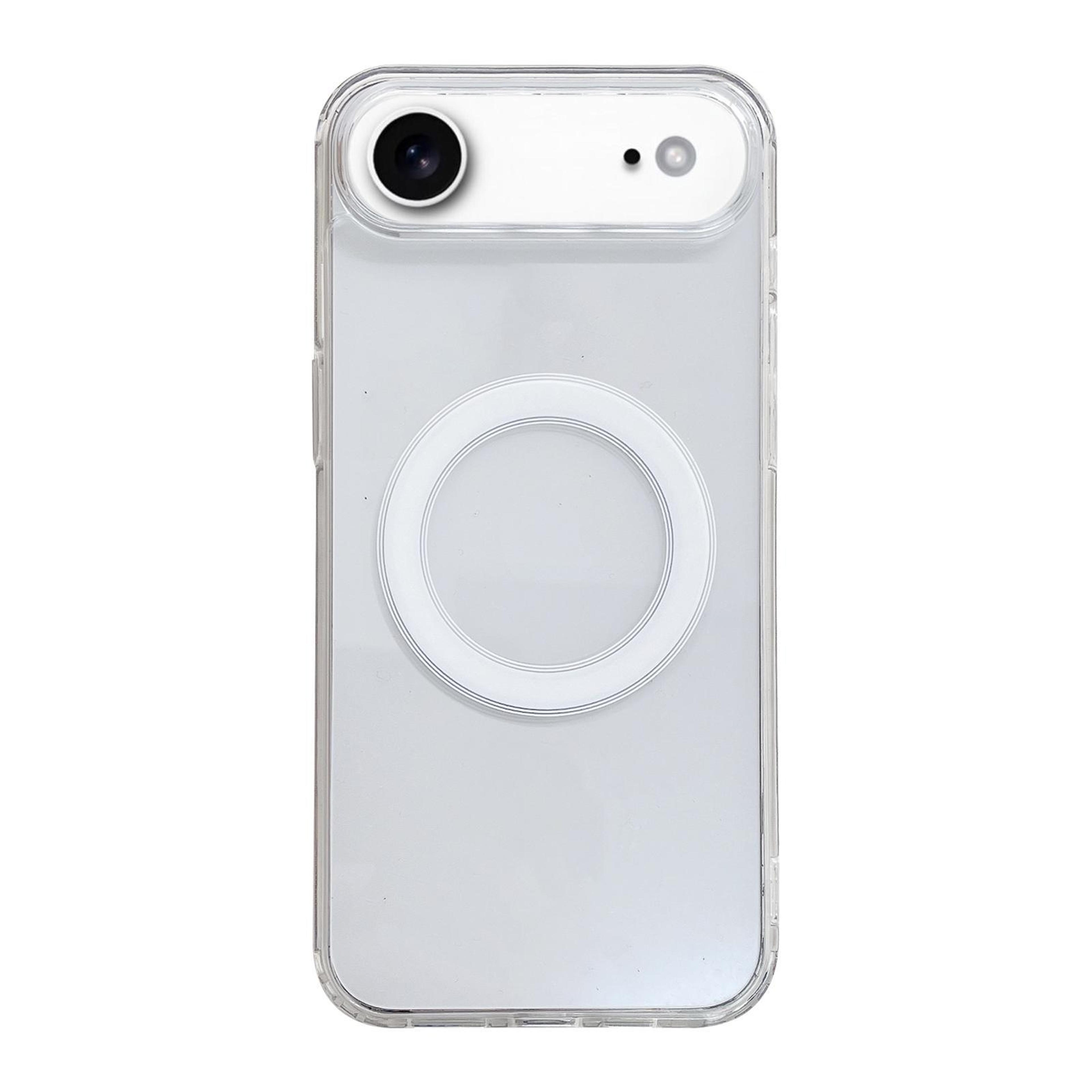 iphone 17 air magsafe case clear acrylic tpu shockproof protective cover