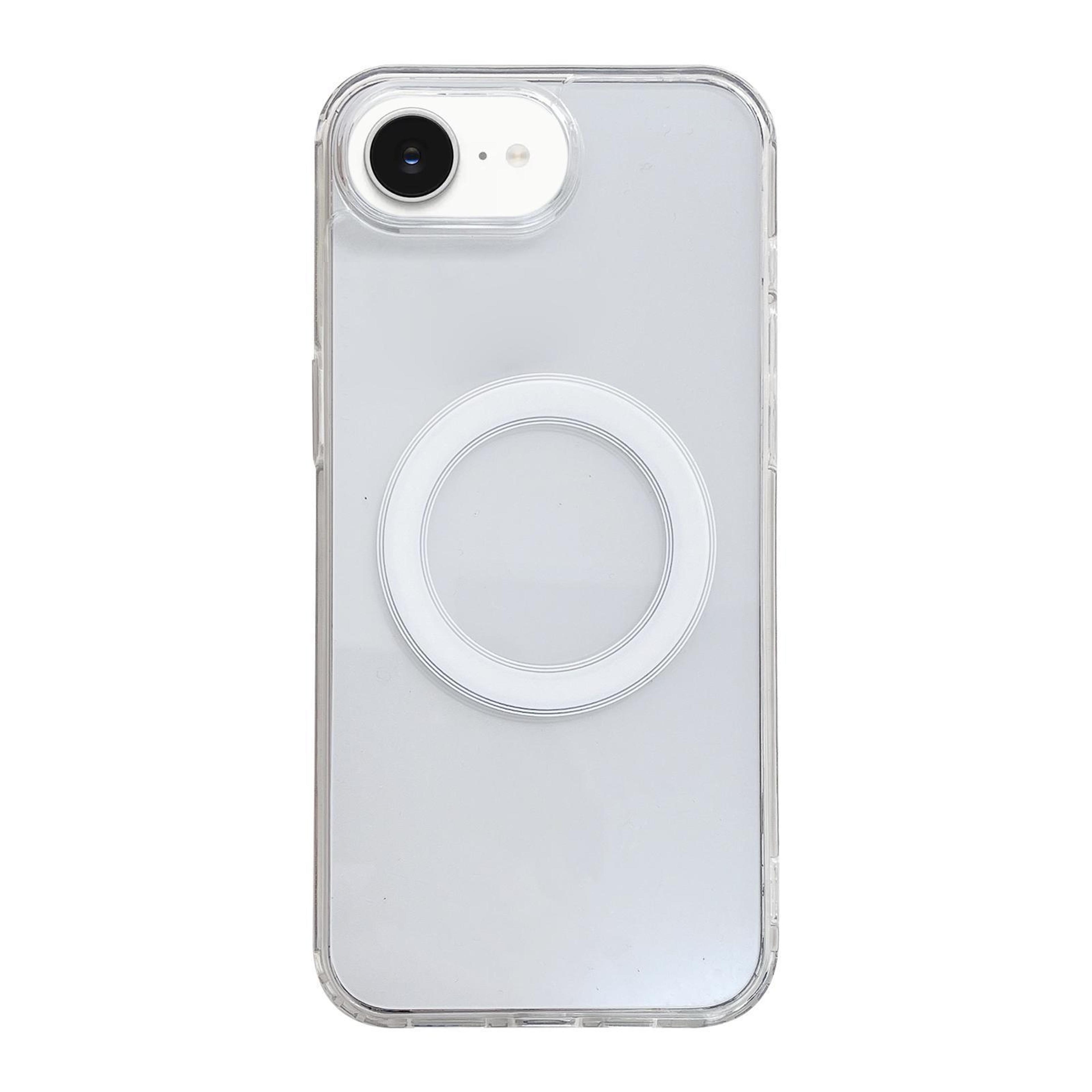 iphone 17e magsafe clear case crystal acrylic shockproof tpu protective cover