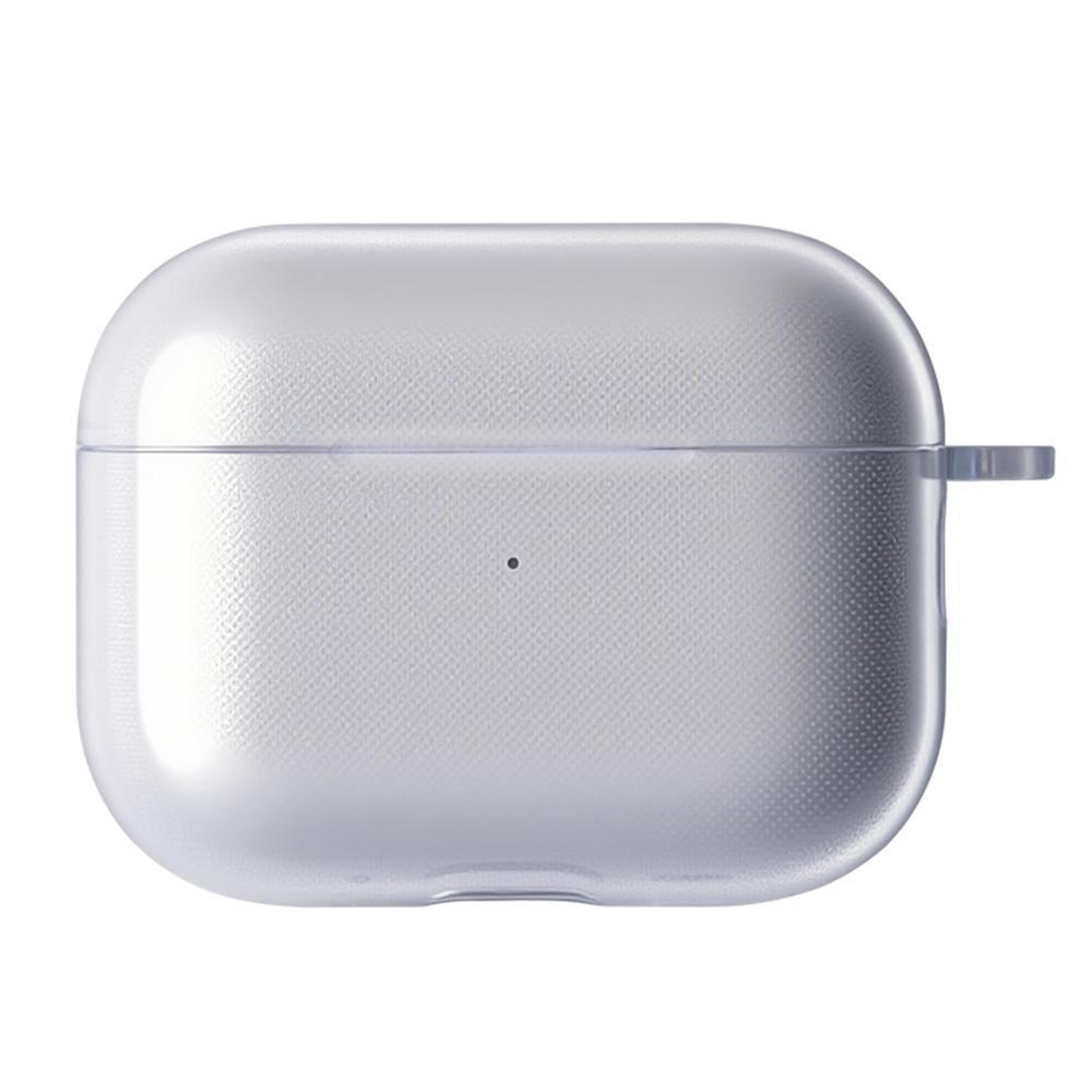 airpods pro 3 transparent tpu case slim protective cover with charging port access
