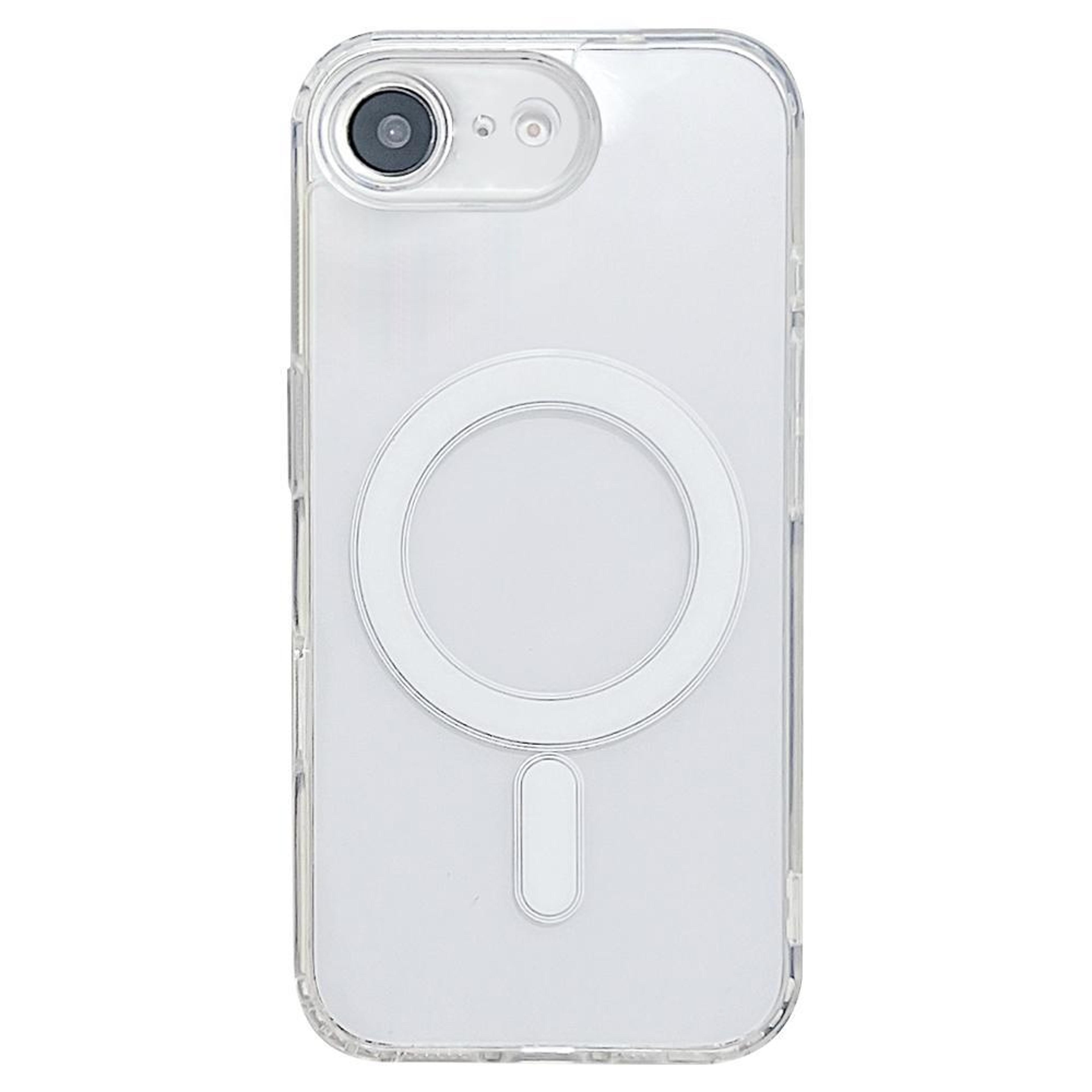 magsafe case for iphone 16e 17e clear magnetic acrylic tpu protective cover