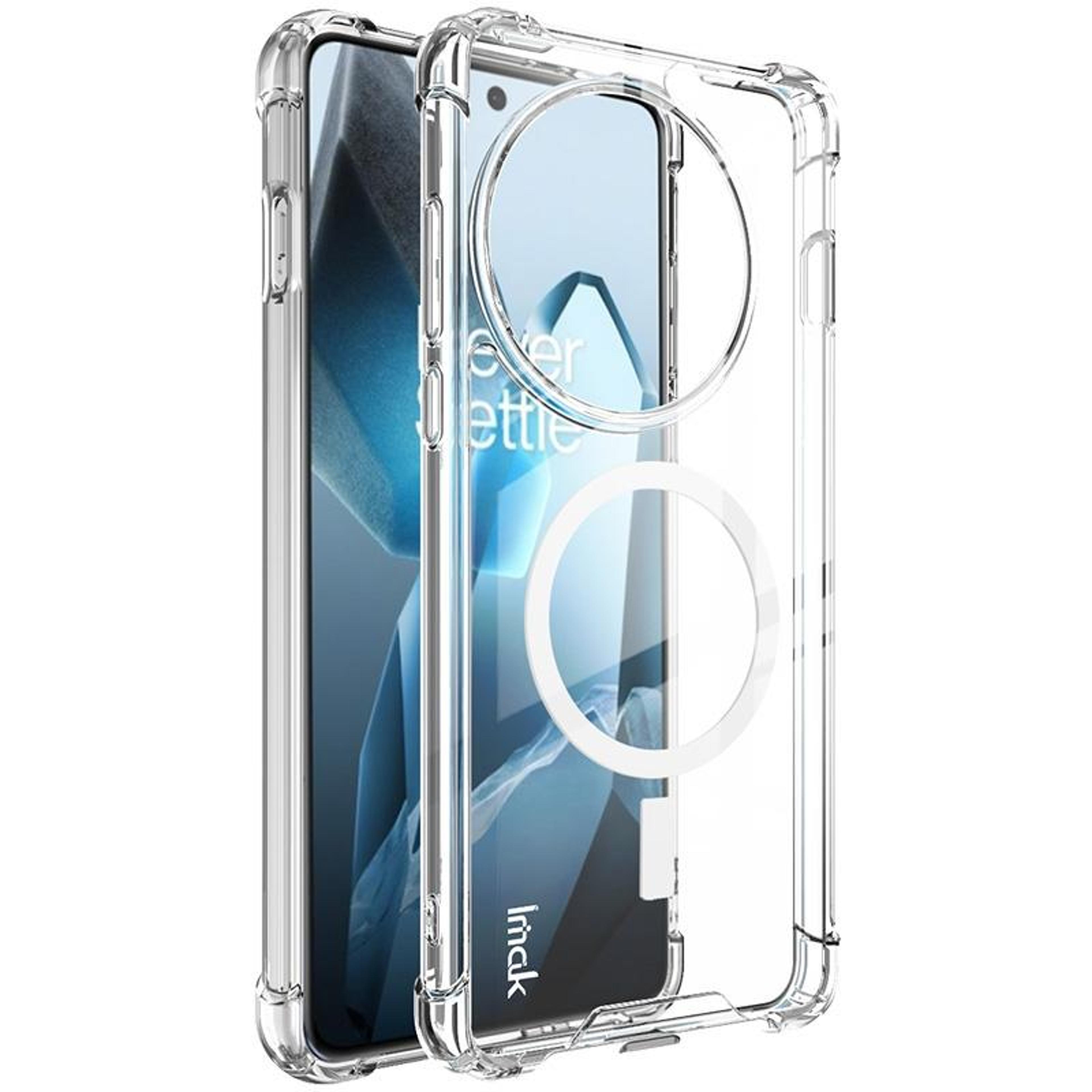 imak oneplus 13 magsafe case clear shockproof magnetic pc tpu protective cover