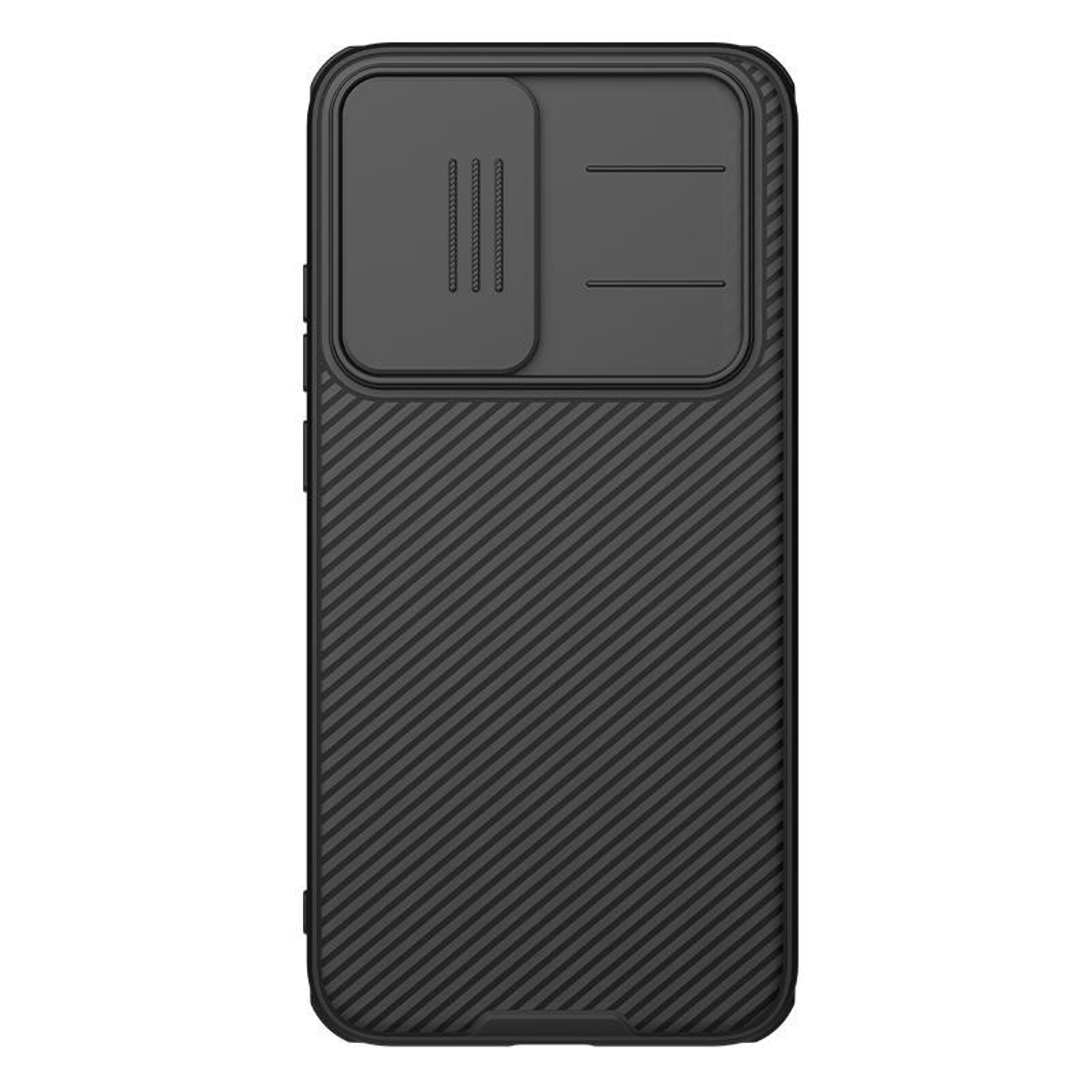 nillkin xiaomi poco f7 case camshield pro protective phone case with sliding camera cover black
