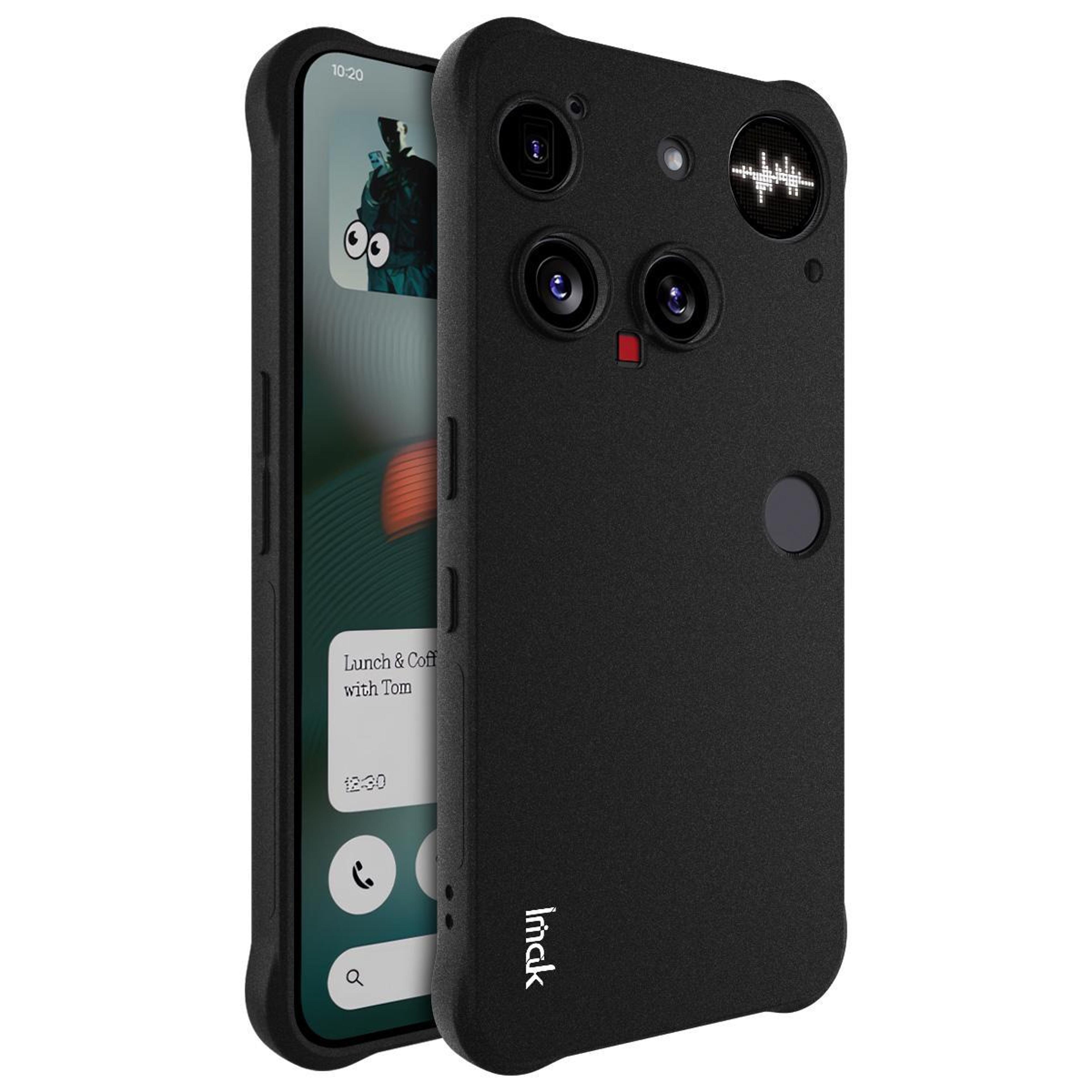 imak nothing phone 3 case shockproof tpu case matte airbag protective cover black