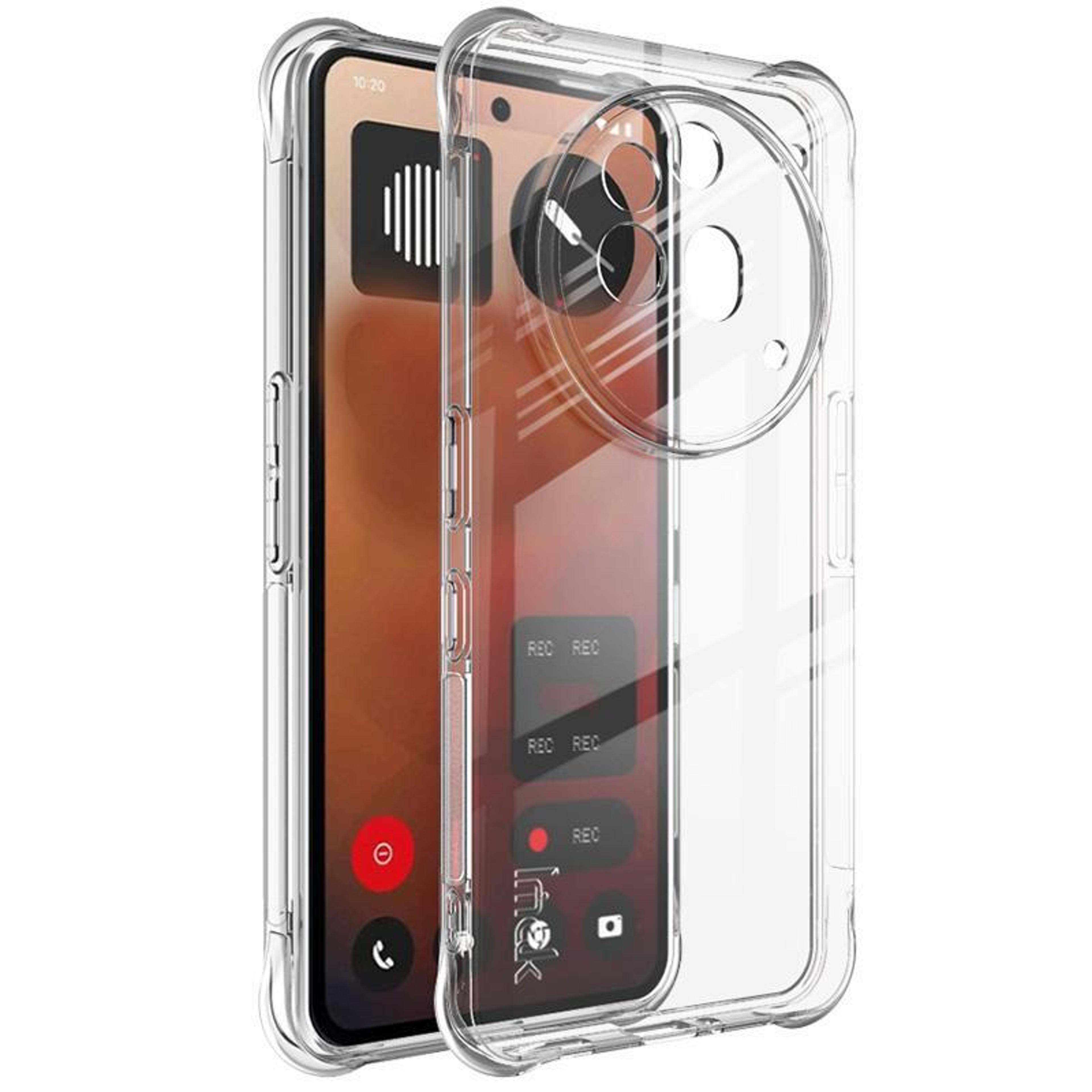 imak nothing phone 3a pro case clear shockproof phone case with airbag corners transparent tpu cover