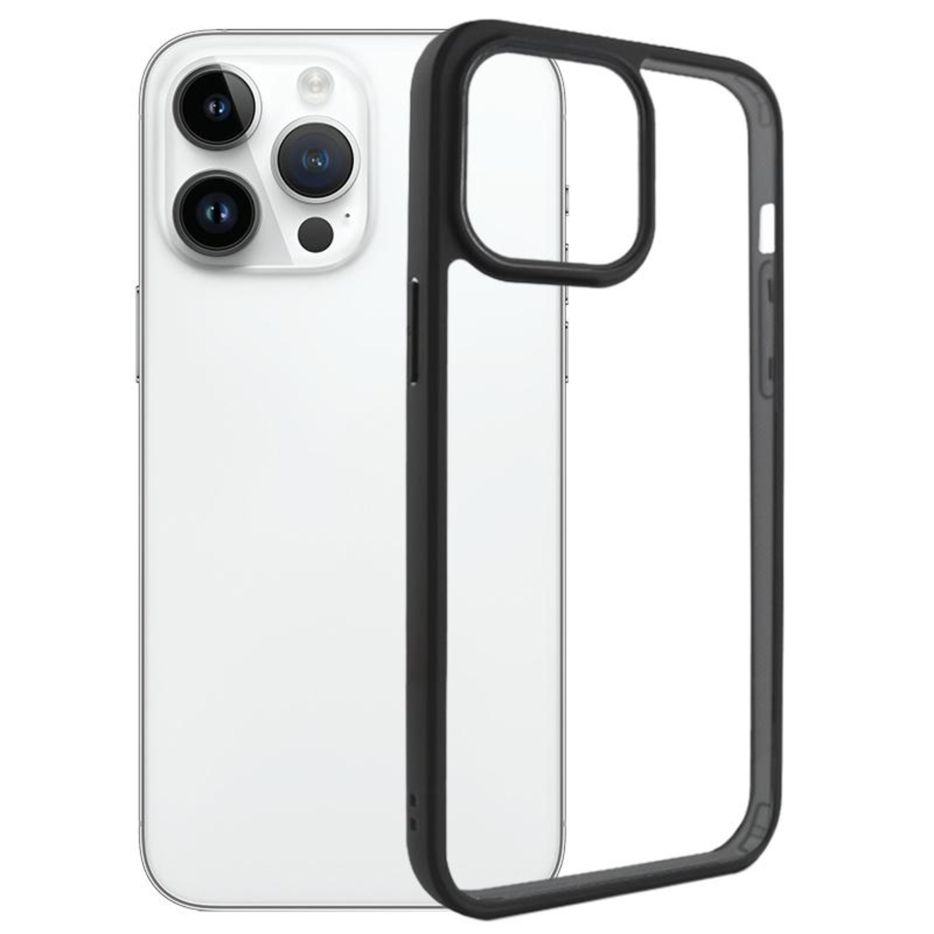 iphone 15 pro max case clear phone case with frosted tpu bumper anti yellow shockproof cover