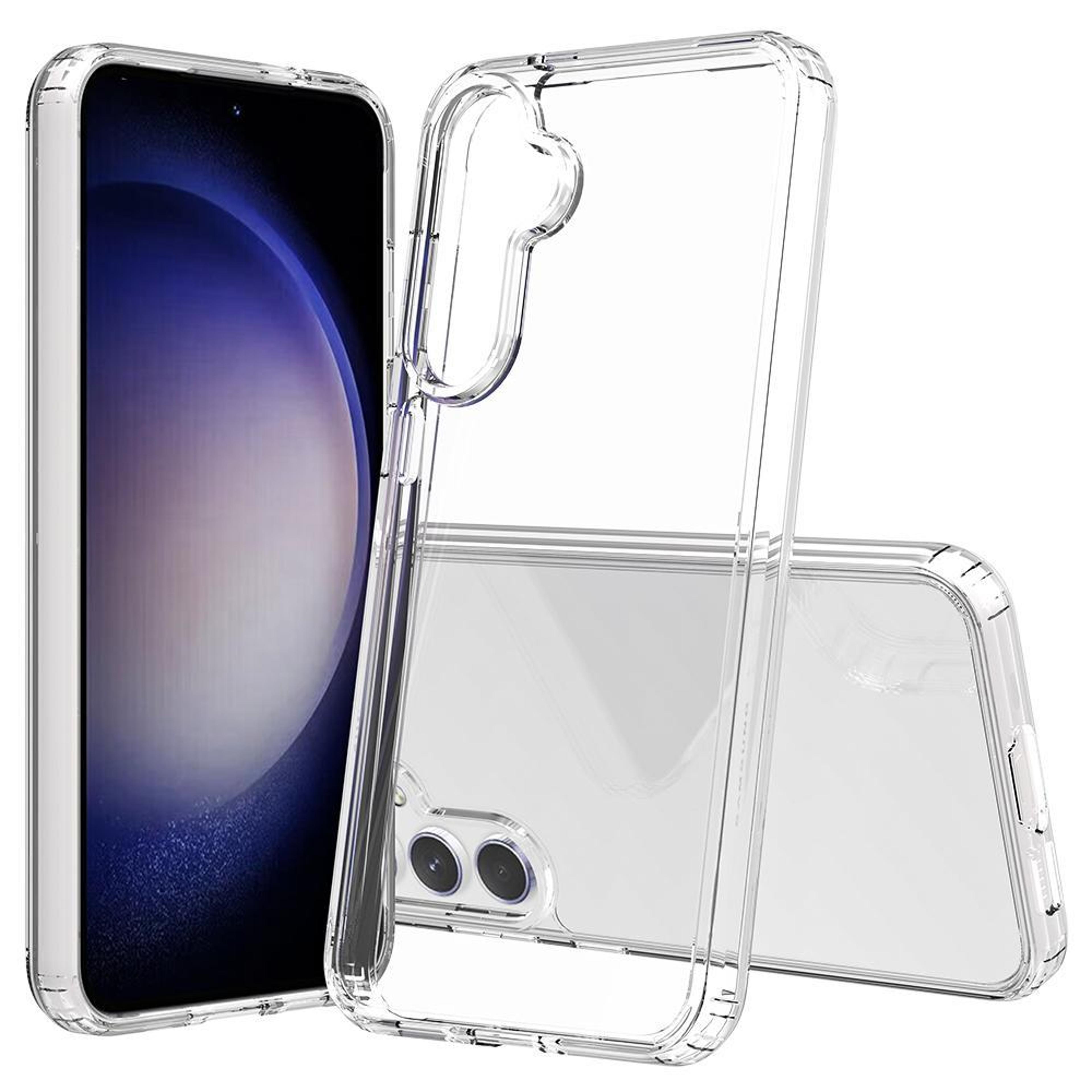 samsung galaxy a57 5g clear phone case scratchproof transparent tpu case with acrylic back