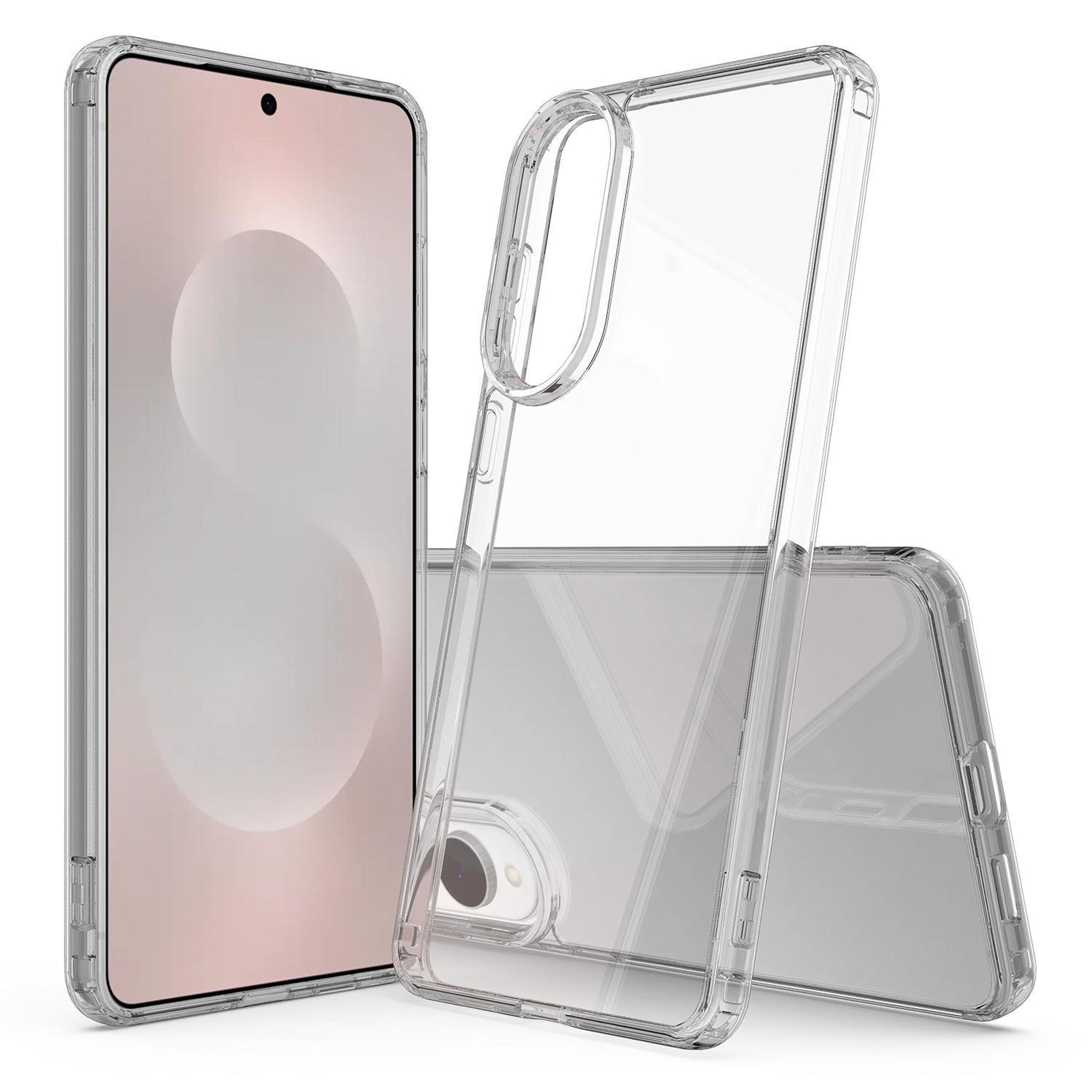 samsung galaxy s25 edge 5g clear phone case scratchproof tpu case with acrylic back cover