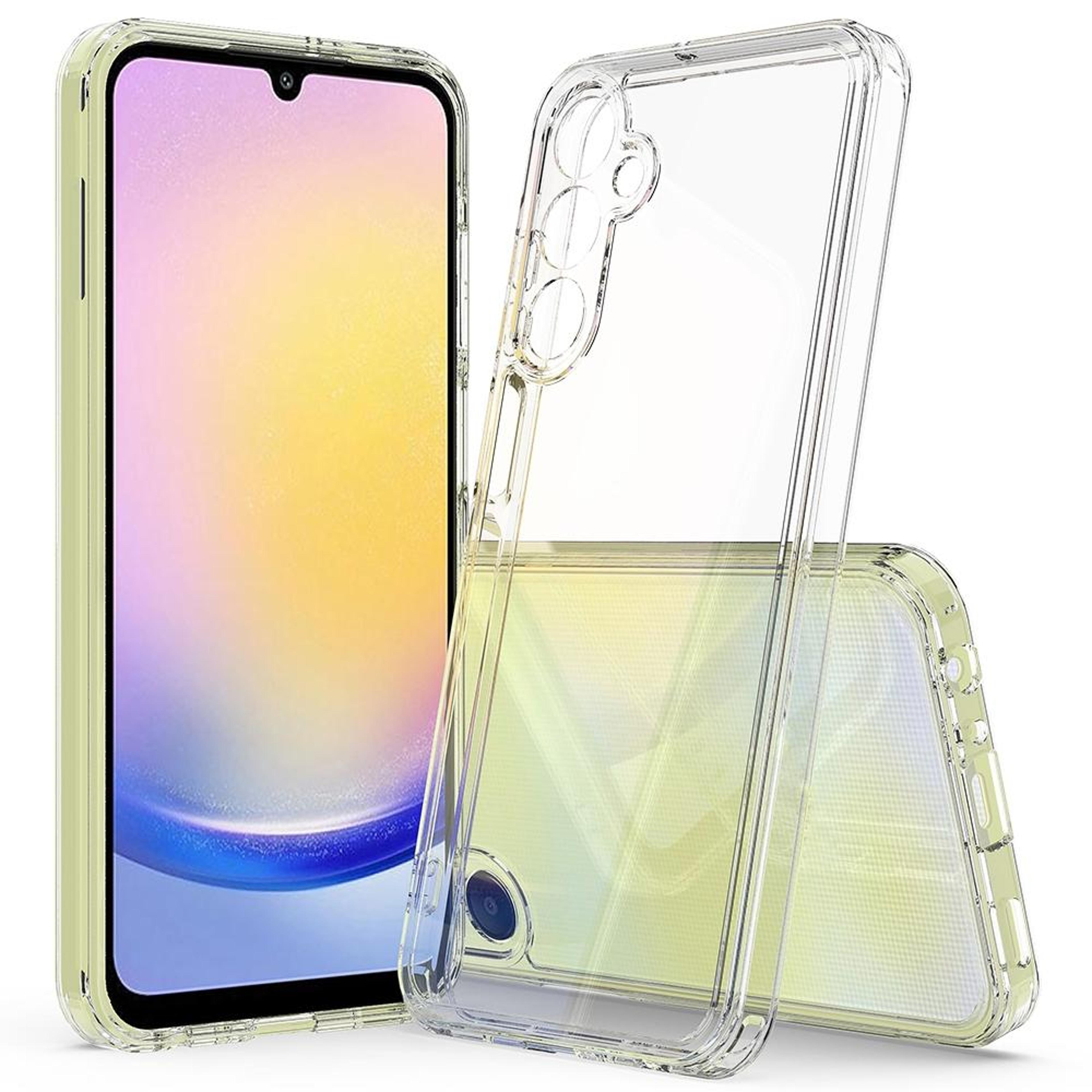 samsung galaxy f15 m15 clear phone case scratchproof tpu acrylic case slim protective cover